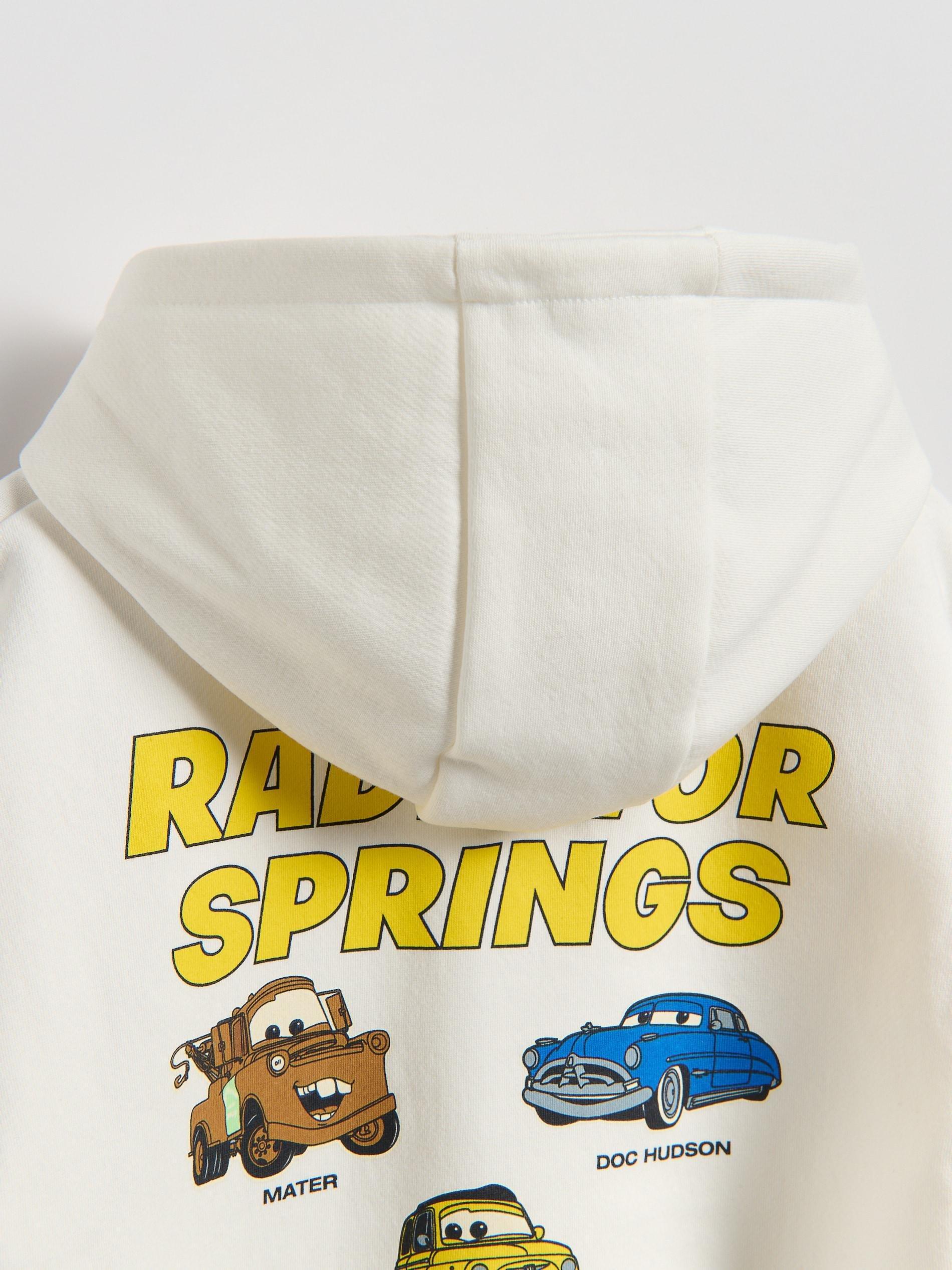 Cream Cars Sweatshirt, Ivory, large image number 2