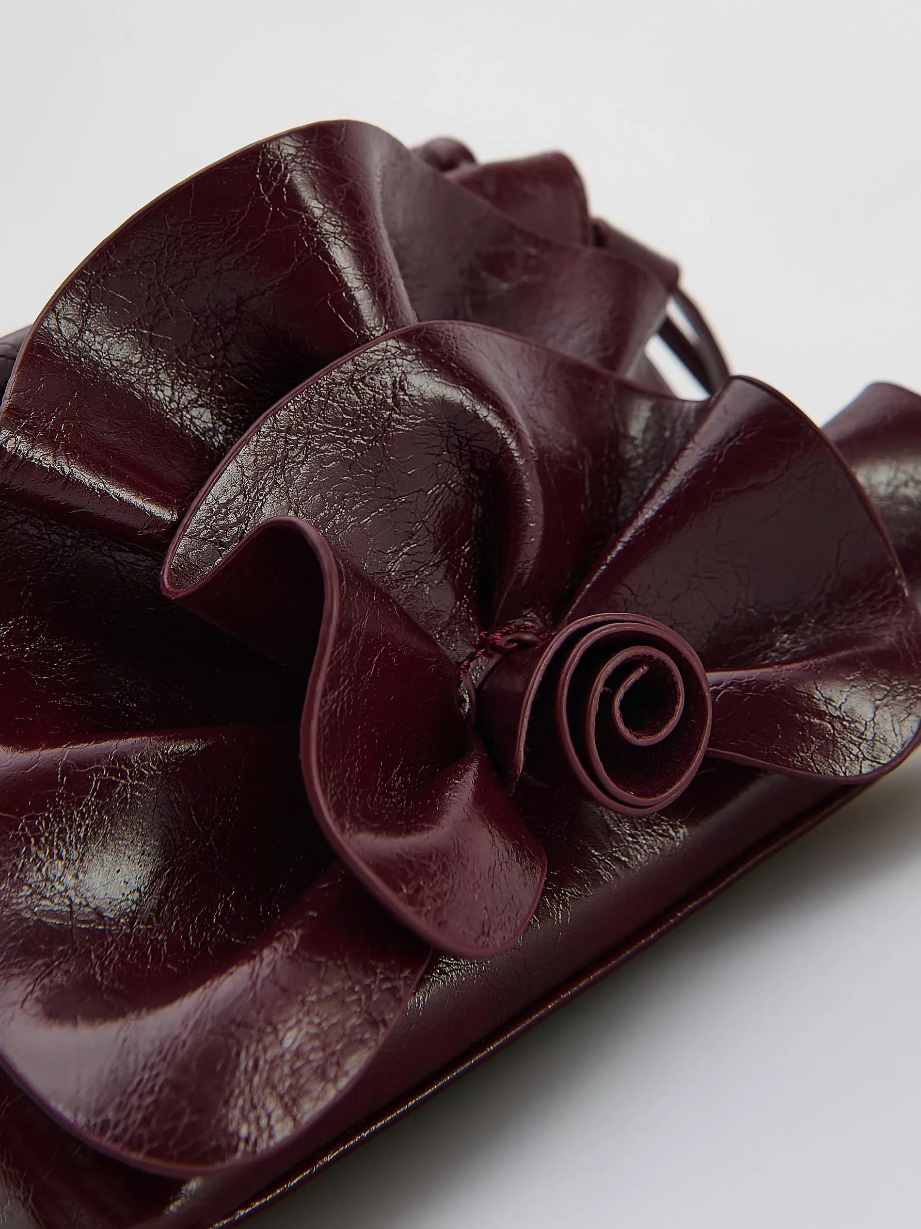 Burgundy Small Shoulder Bag, Burgundy, large image number 1