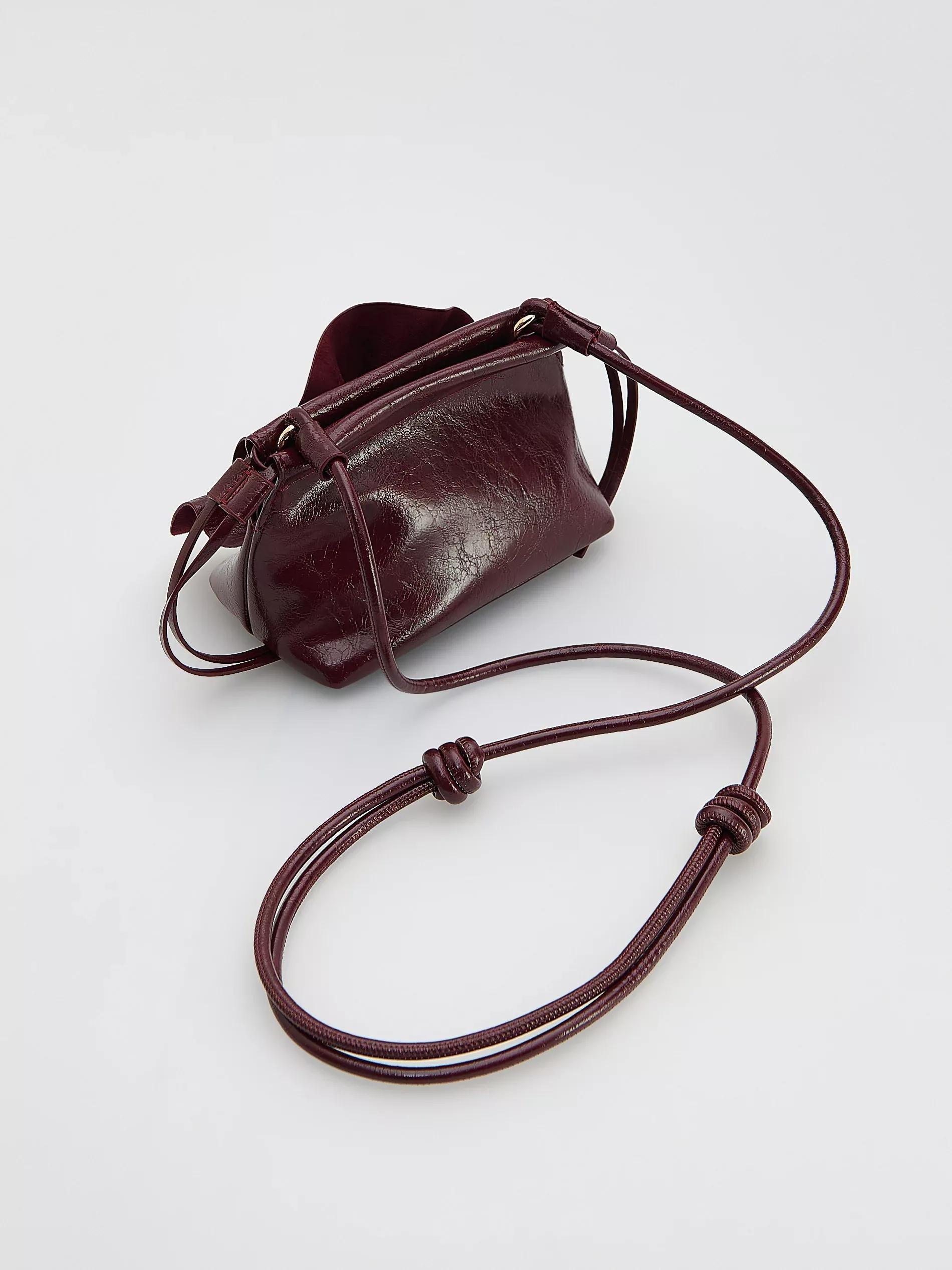 Burgundy Small Shoulder Bag, Burgundy, large image number 2