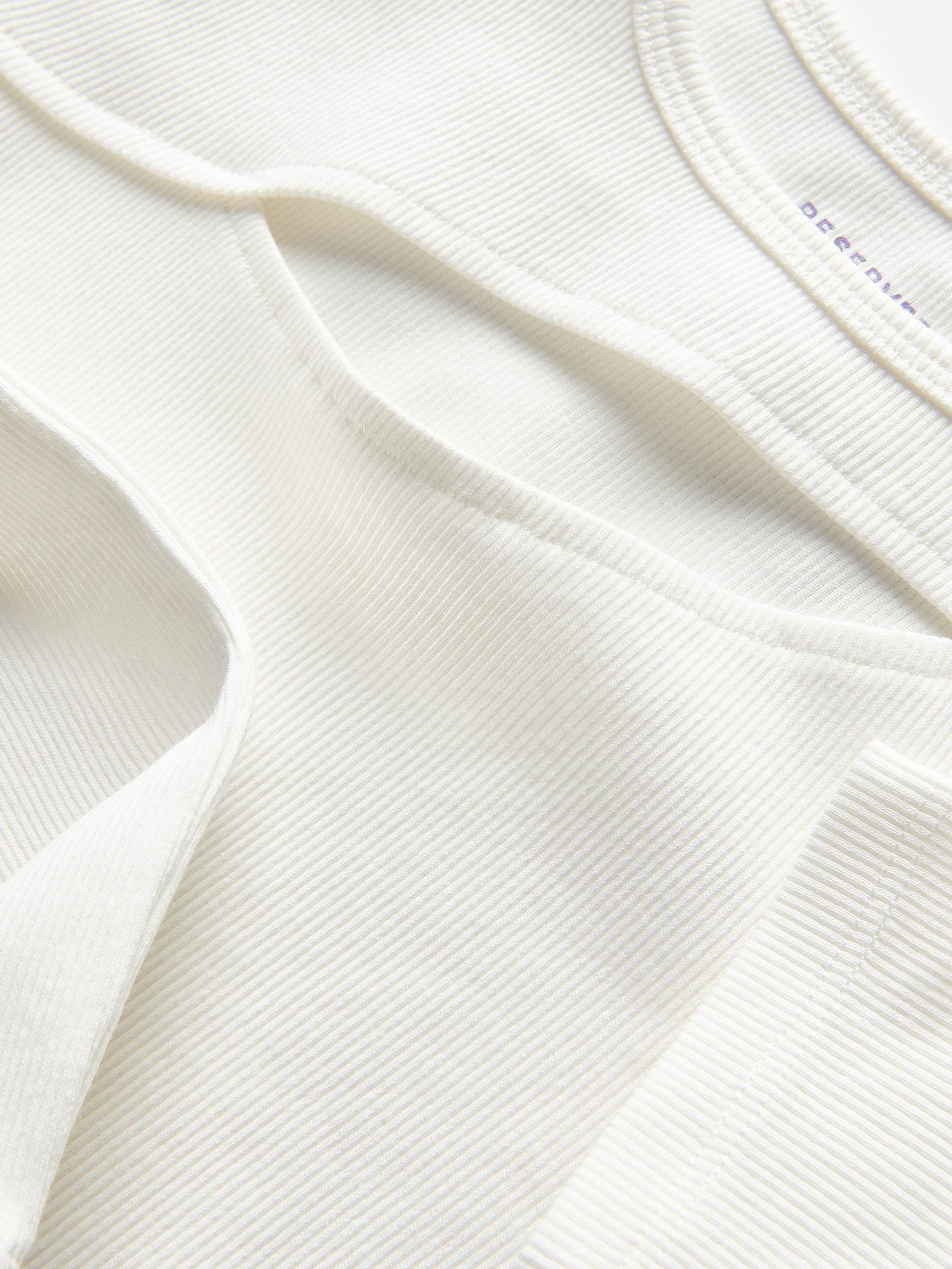 White Shoulder T Shirt, , large image number 3