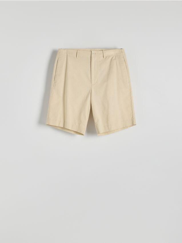 Beige Comfort Shorts, , large image number 0