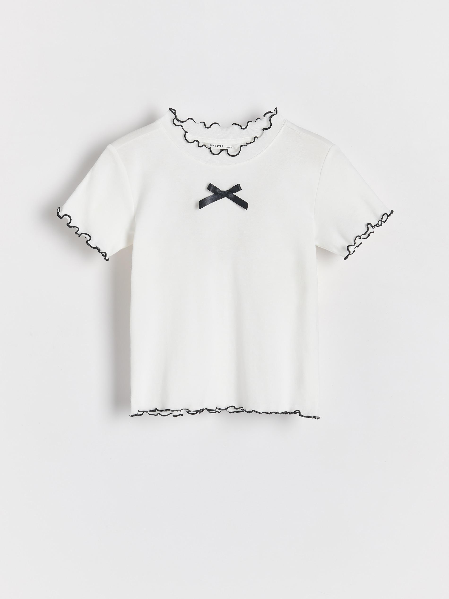 Multicolour Stand Up Collar Blouse, Kids Girls, , large image number 1