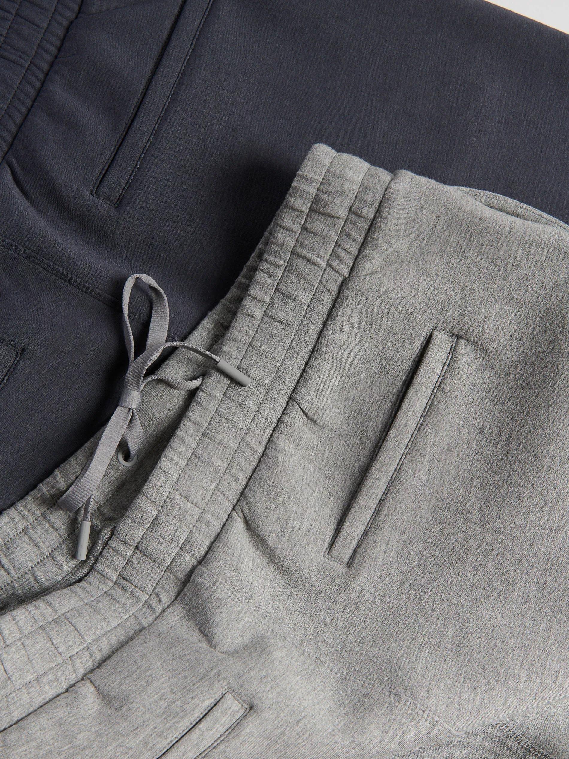 Grey Slim Sweatpants, Light grey, large image number 4