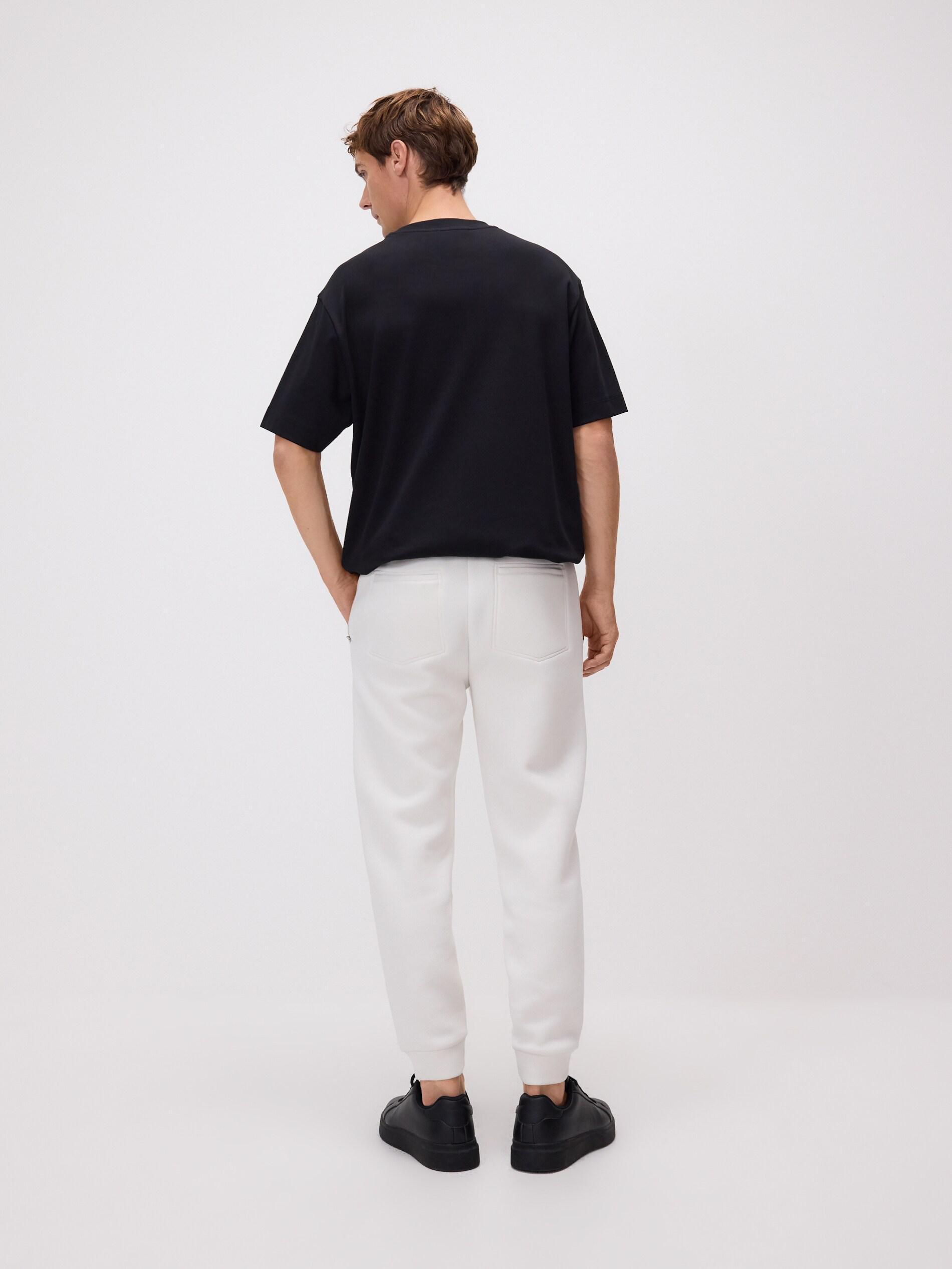 CREAM Slim sweatpants, Ivory, medium