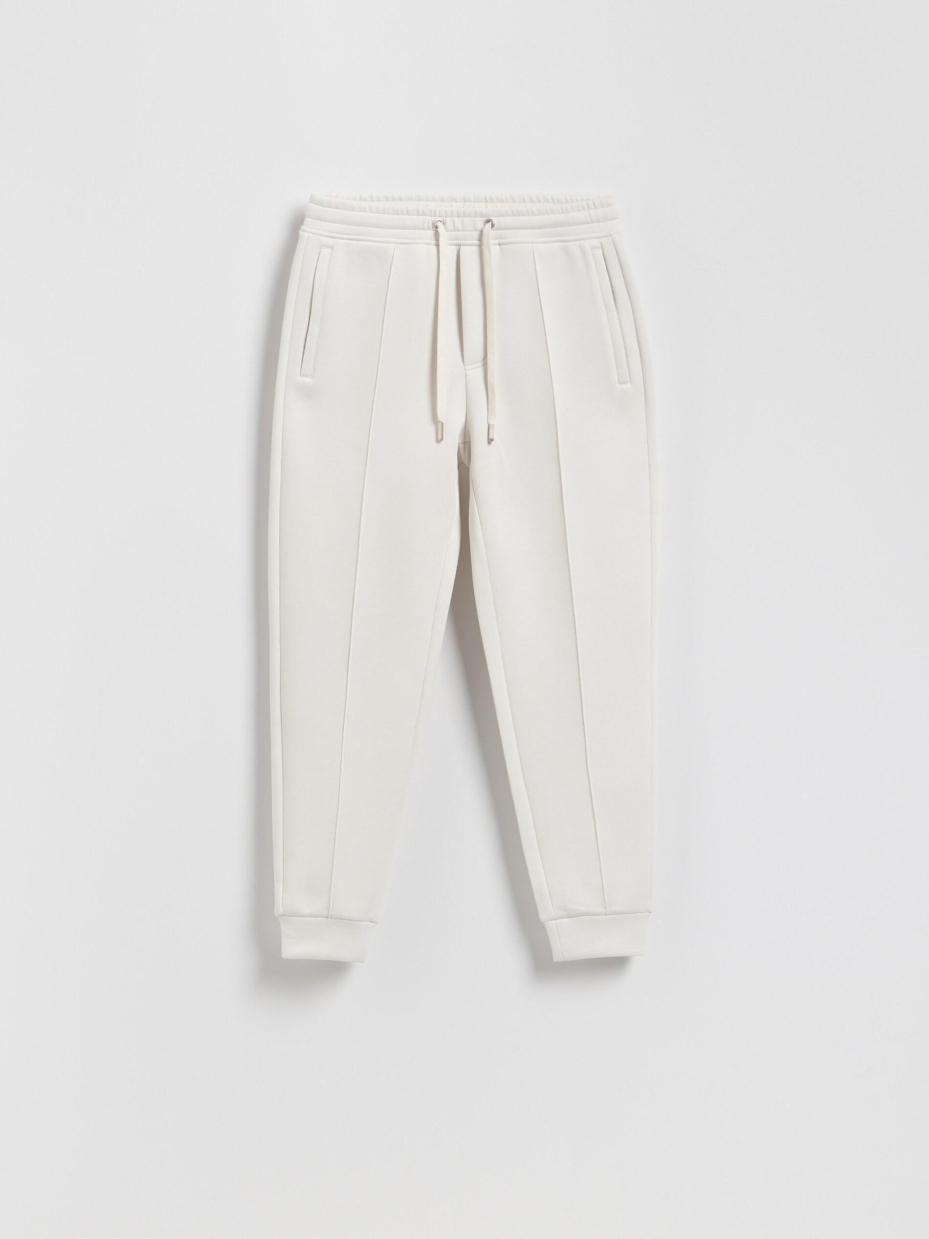 CREAM Slim sweatpants, Ivory, large image number 4