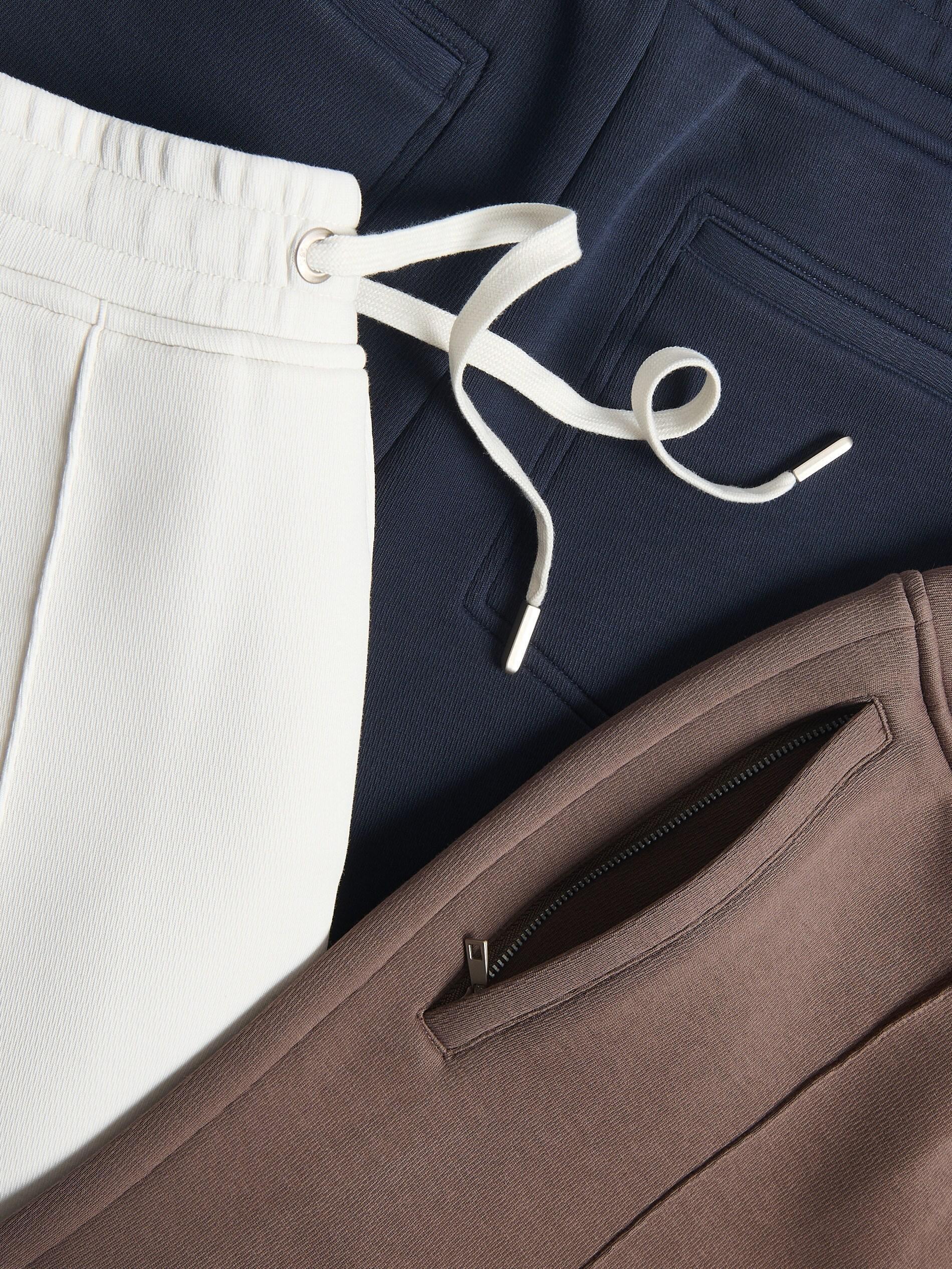 CREAM Slim sweatpants, Ivory, large image number 5