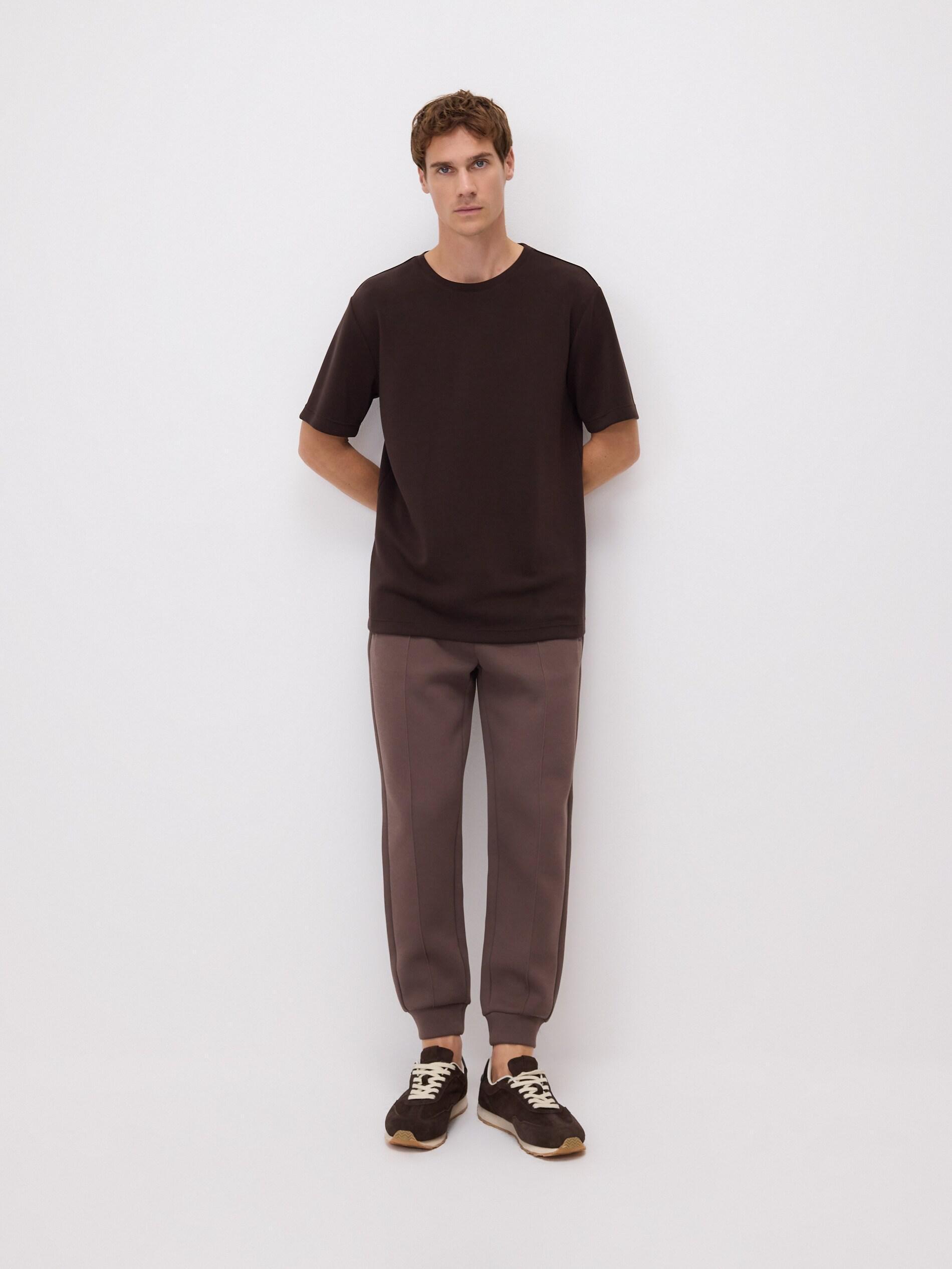 BEIGE Slim sweatpants, Beige, medium