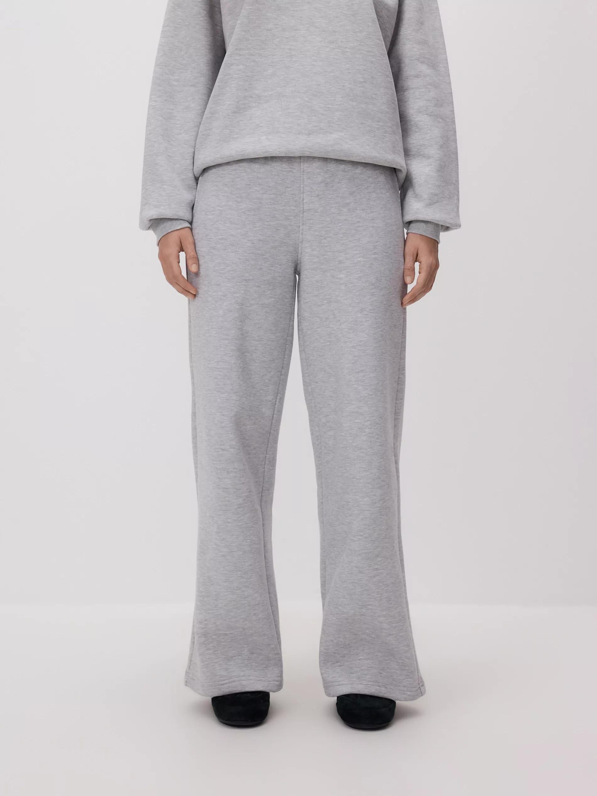 Grey Joggers With Cuffs, Light grey, medium