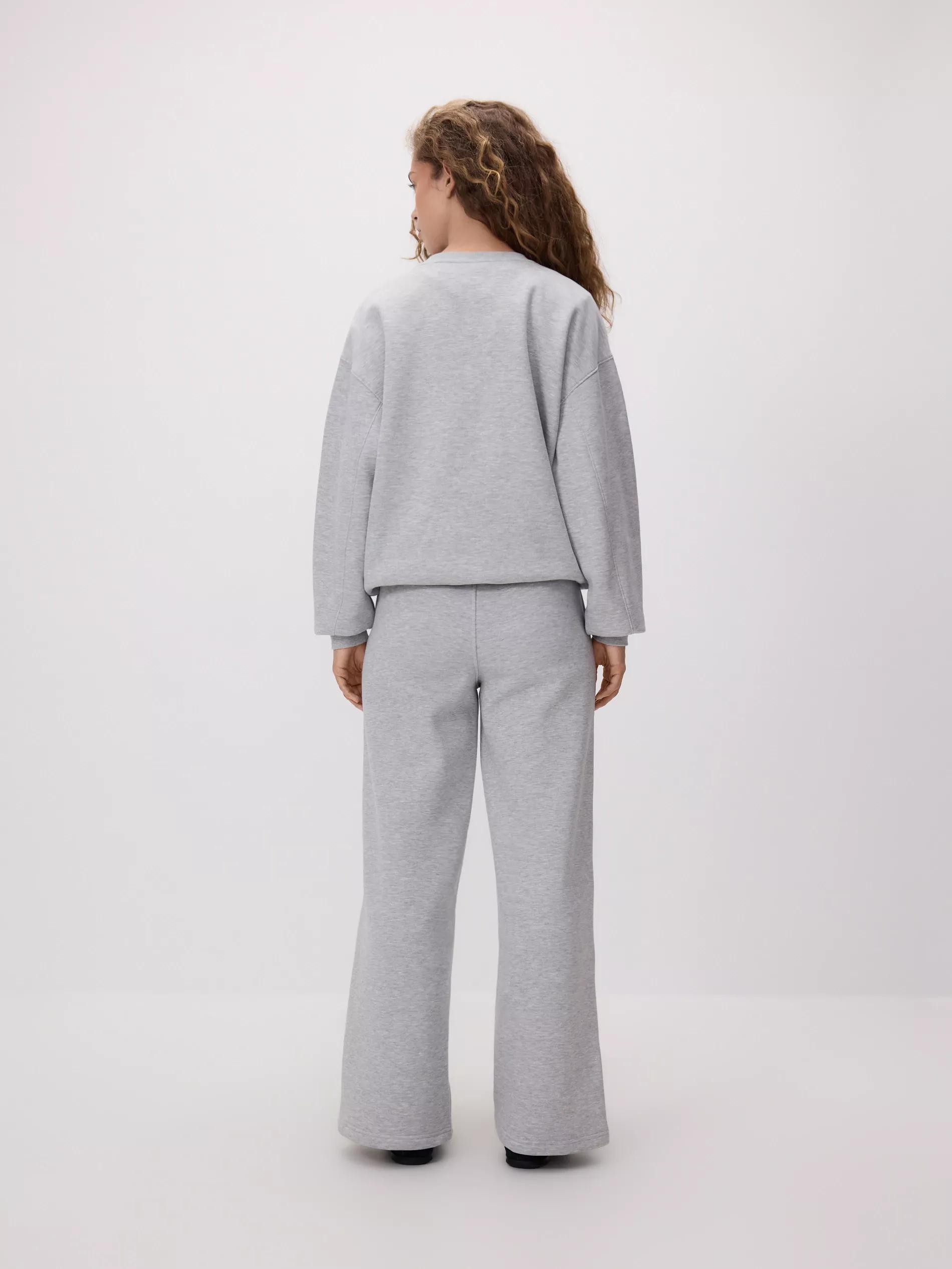 Grey Joggers With Cuffs, Light grey, large image number 2