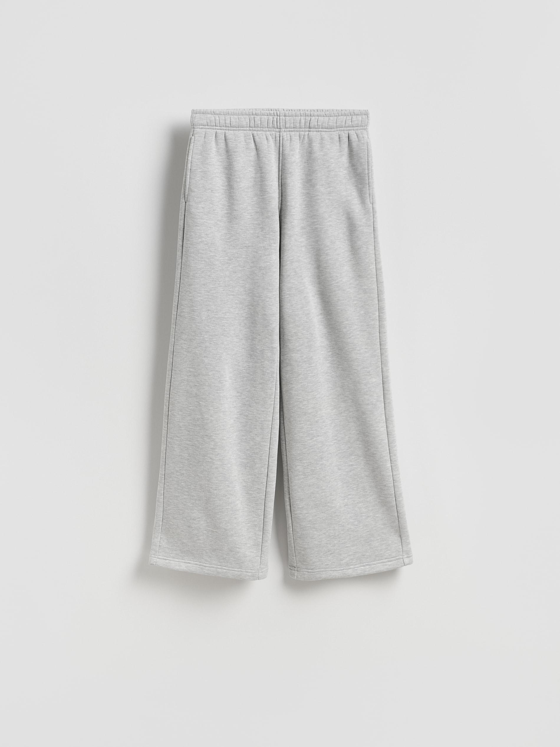 Grey Joggers With Cuffs, Light grey, large image number 4