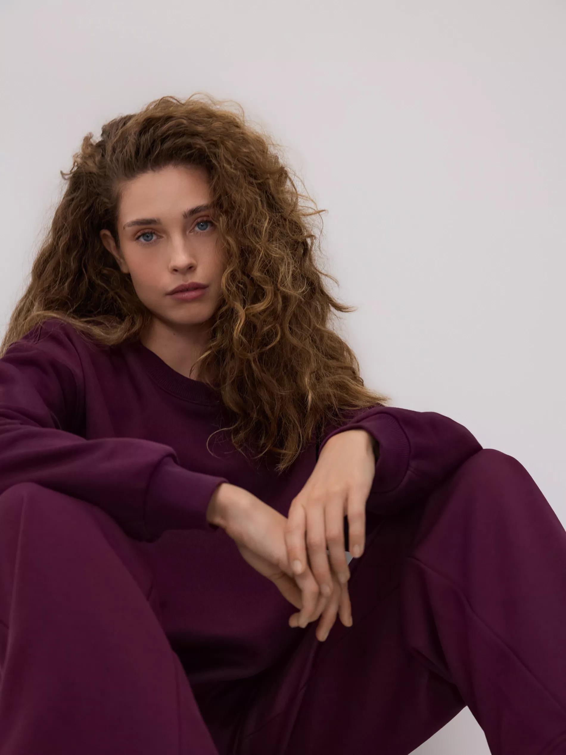 Purple Joggers With Cuffs, Purple, large image number 4