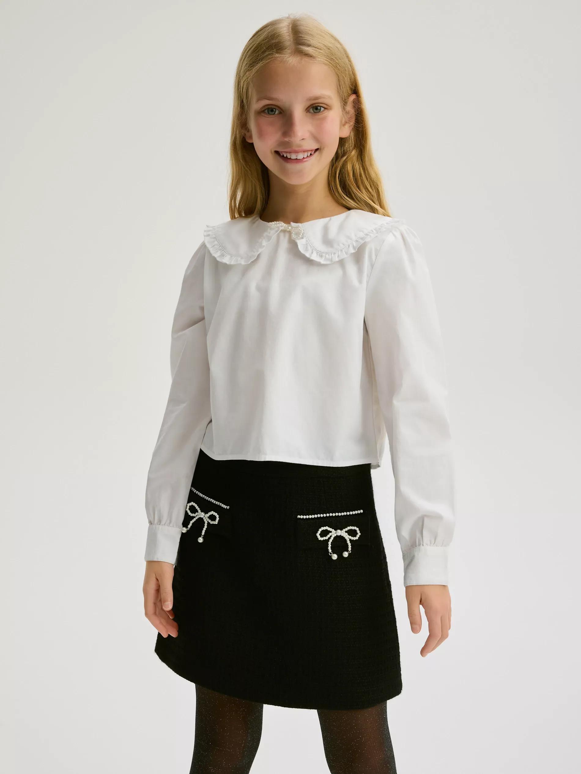 Black Skirt,Kids Girl, , large image number 3