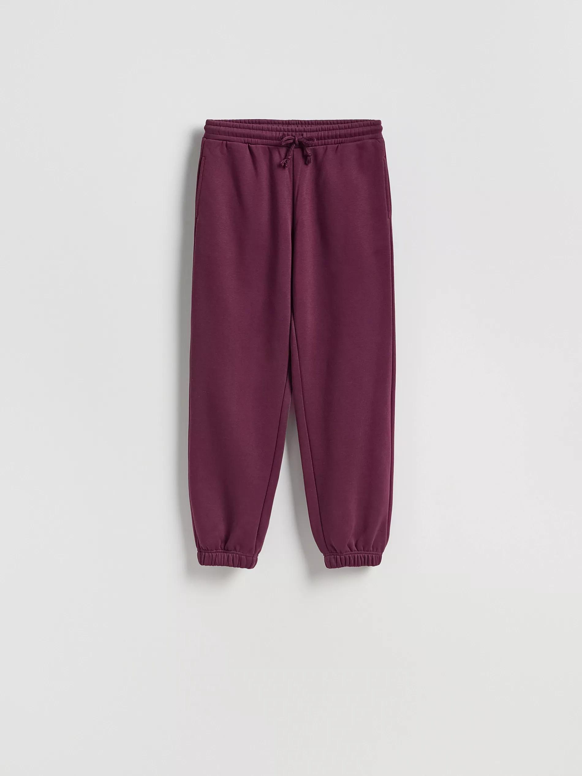 Purple Sweatpants With Cuffs, Purple, large image number 4