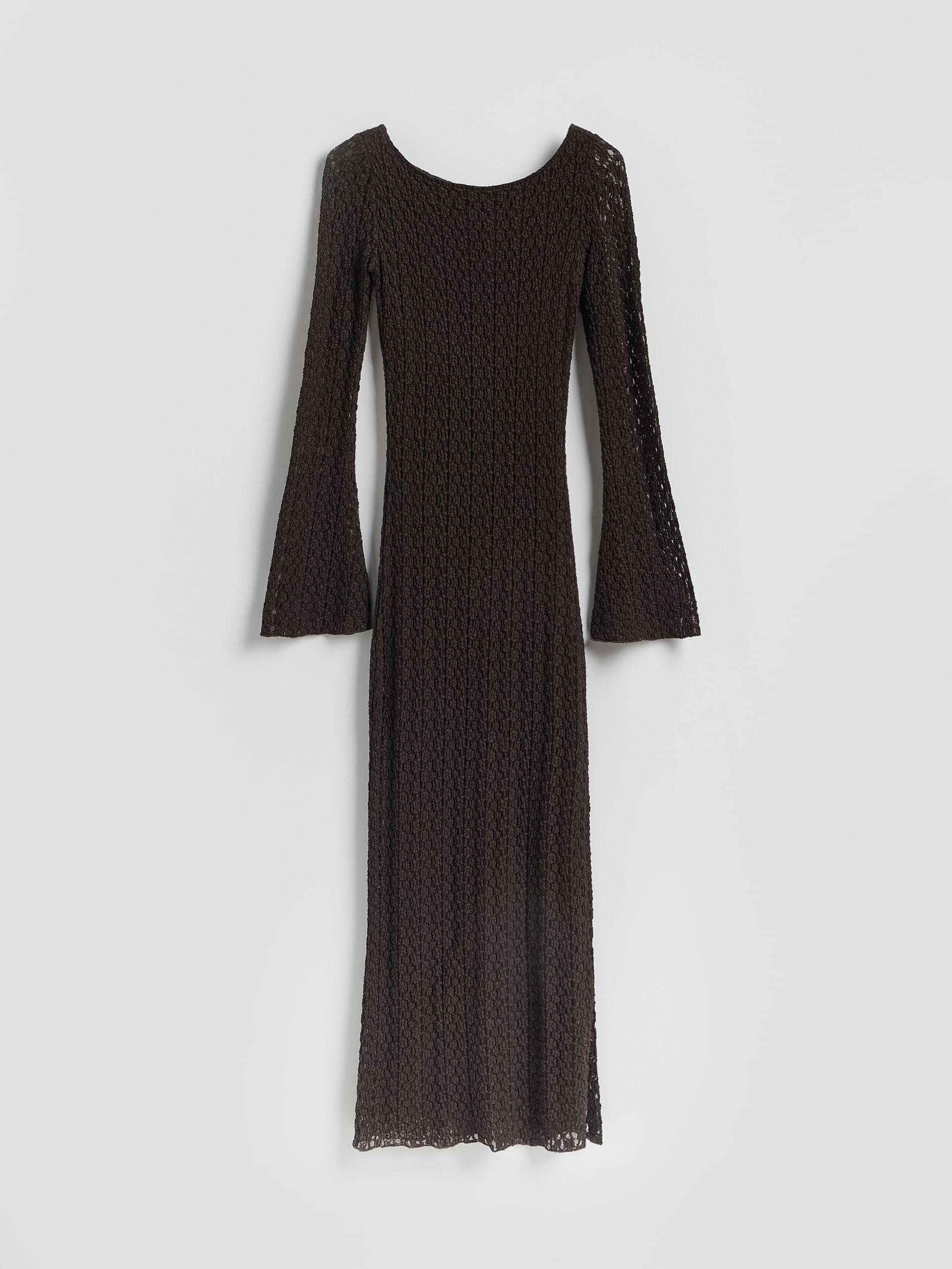 Brown Dress, Brown, medium