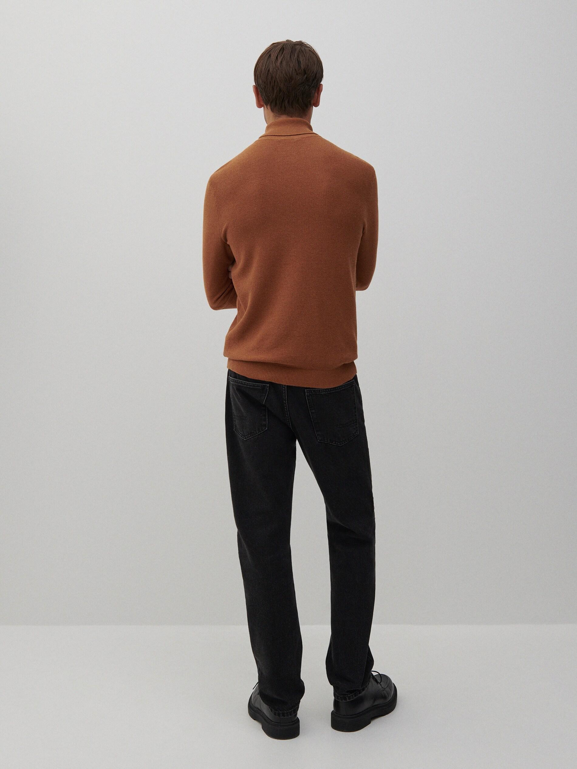 Golden Brown Classic Golf Sweater, Men, , large image number 2
