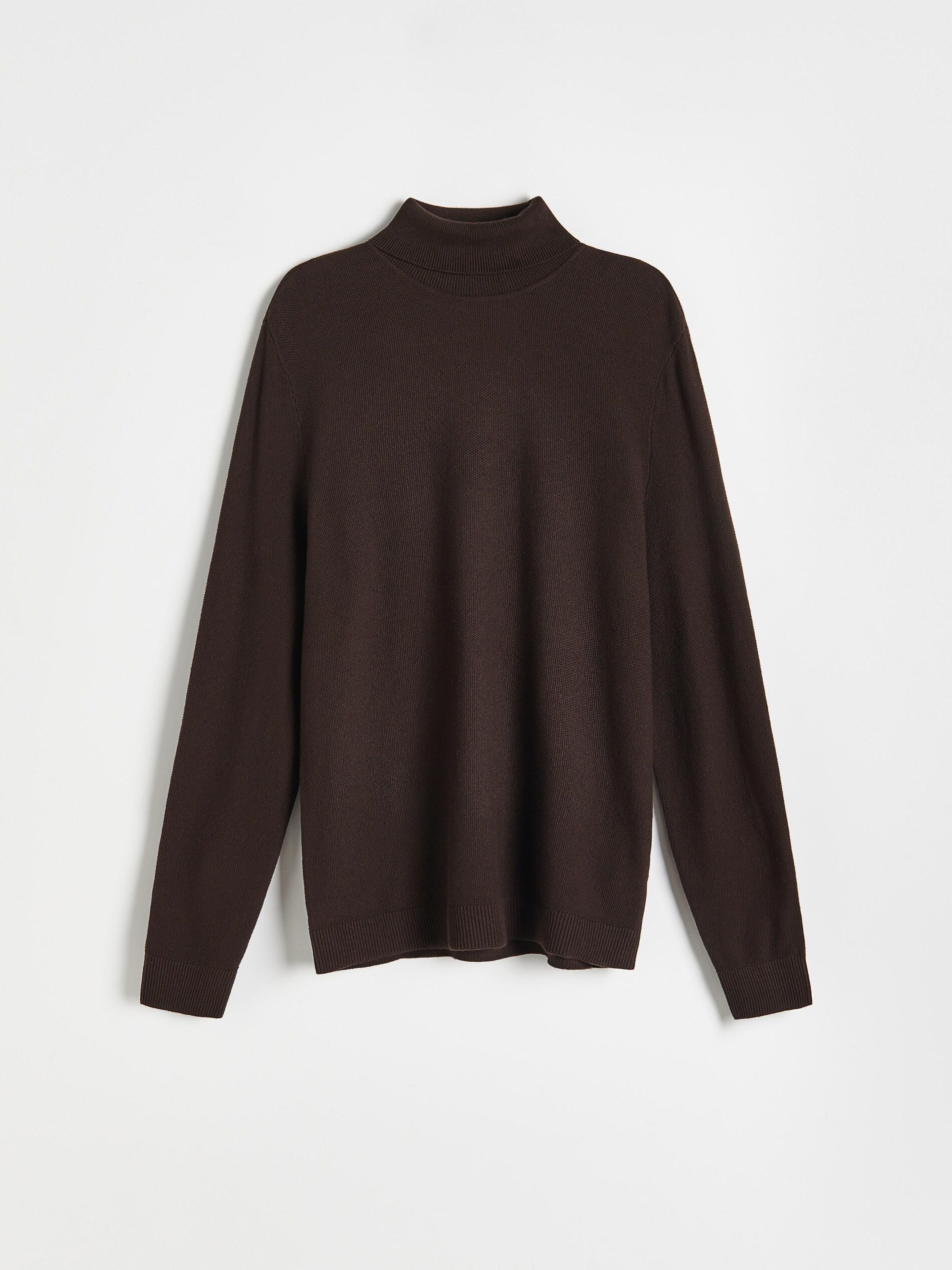 Brown Classic Golf Sweater, Men, , large image number 4