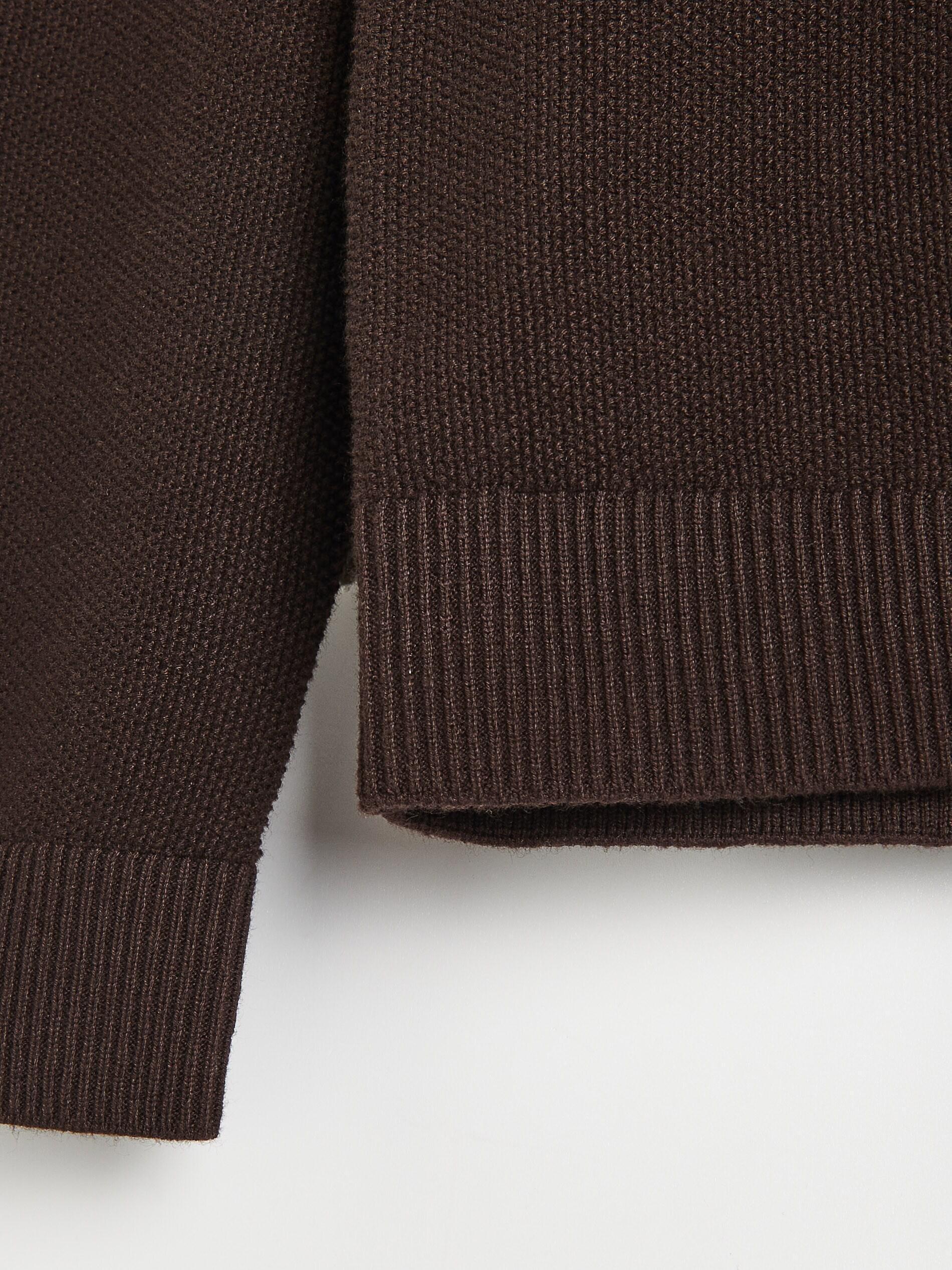 Brown Classic Golf Sweater, Men, , large image number 5