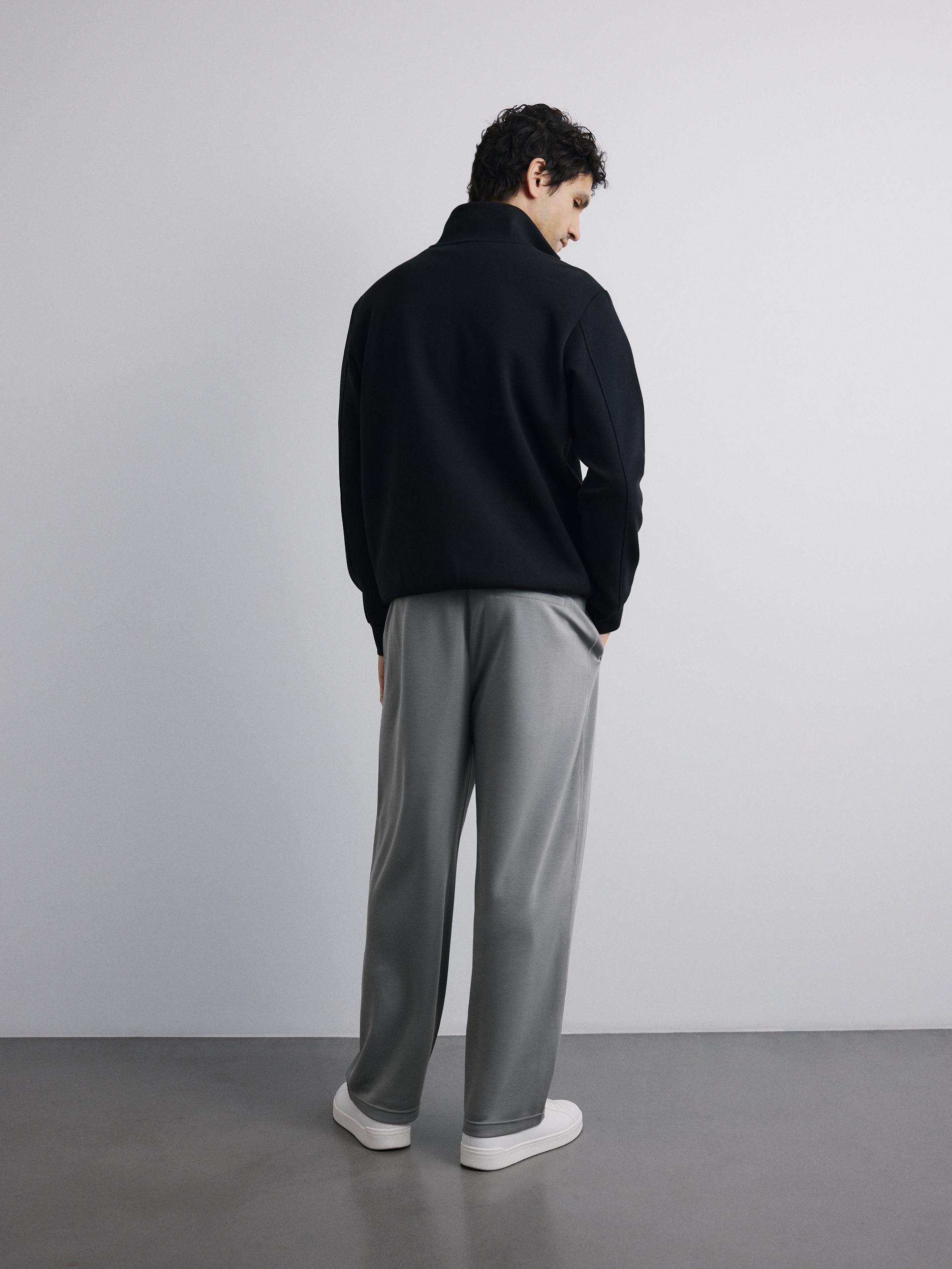 Grey Loose Trousers, Grey, medium