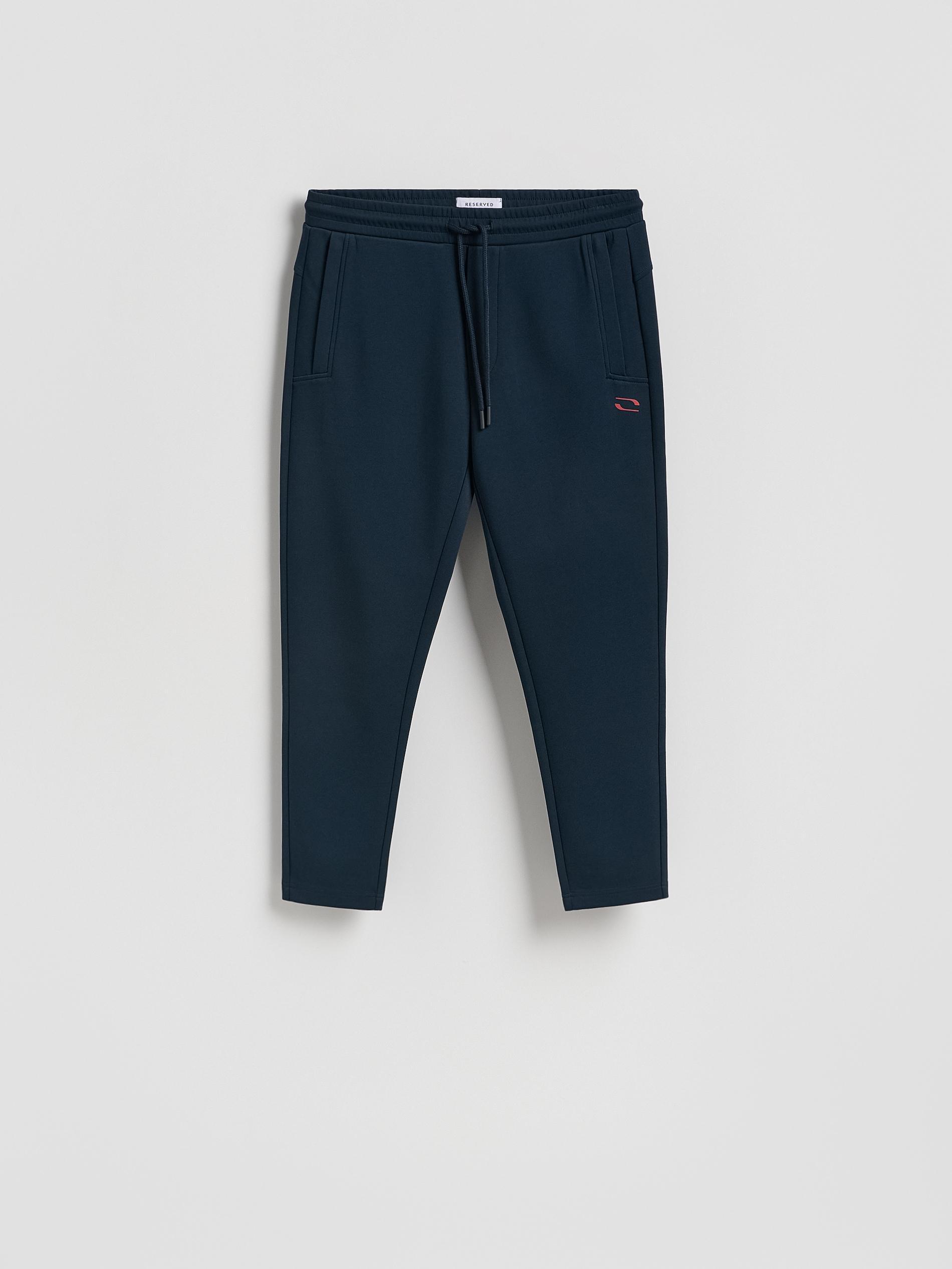 Navy Slim Sweatpants, Navy, medium