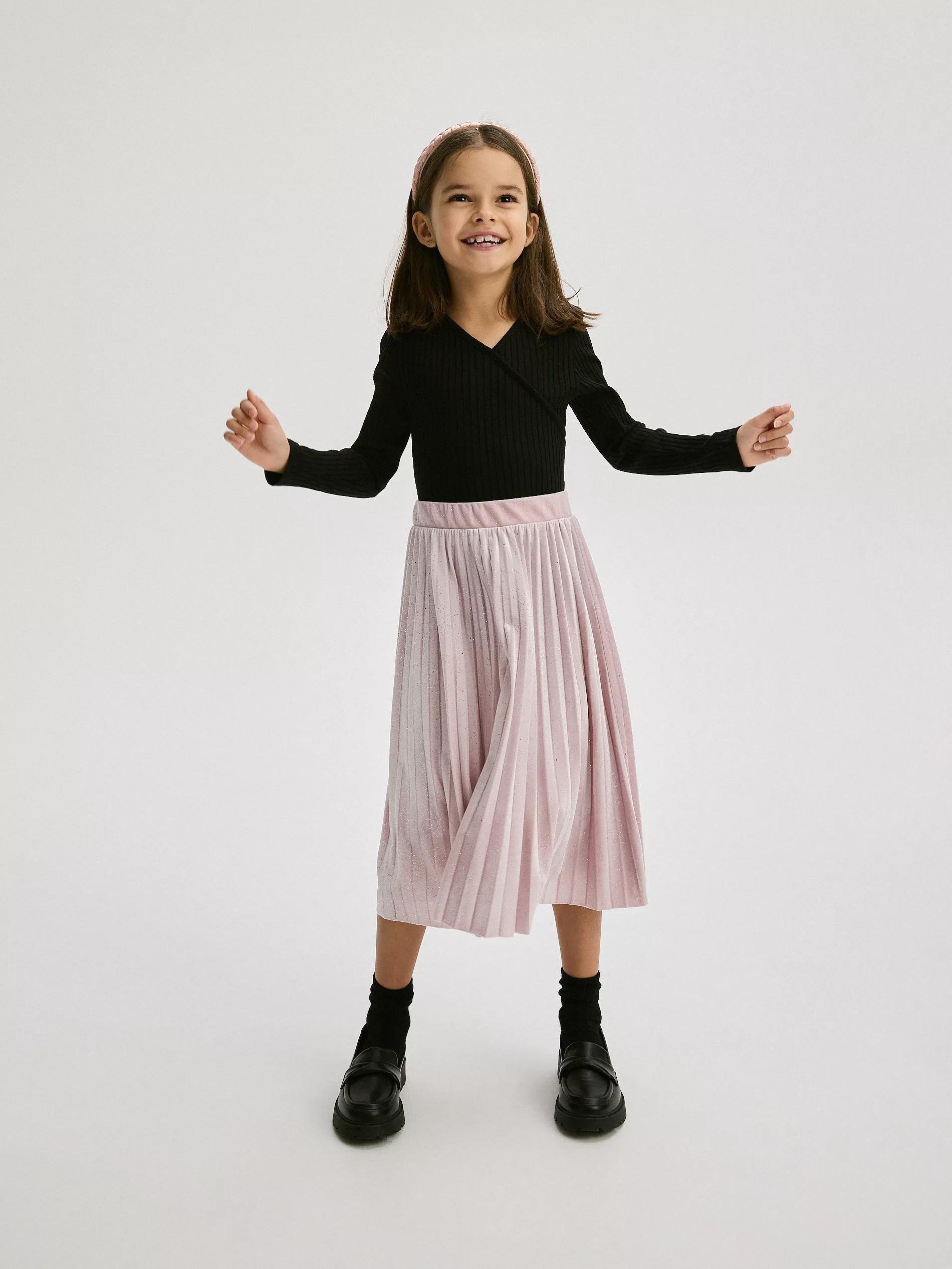 Pink Skirt, Kids Girl, , large image number 0
