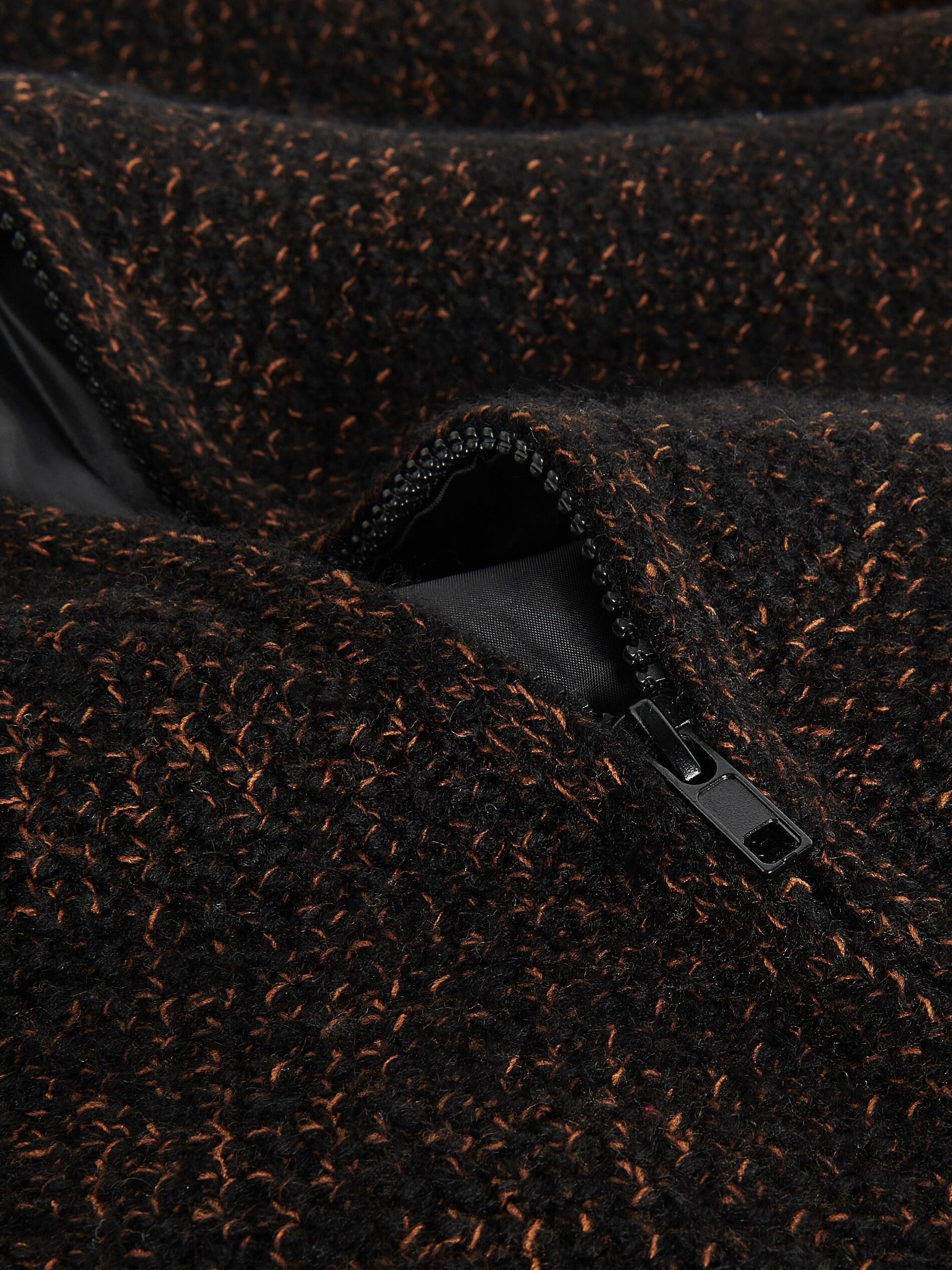 Black Sweater With A Zipper, Men, , large image number 4