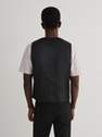 Reserved - Black Pinstripe Suit Vest