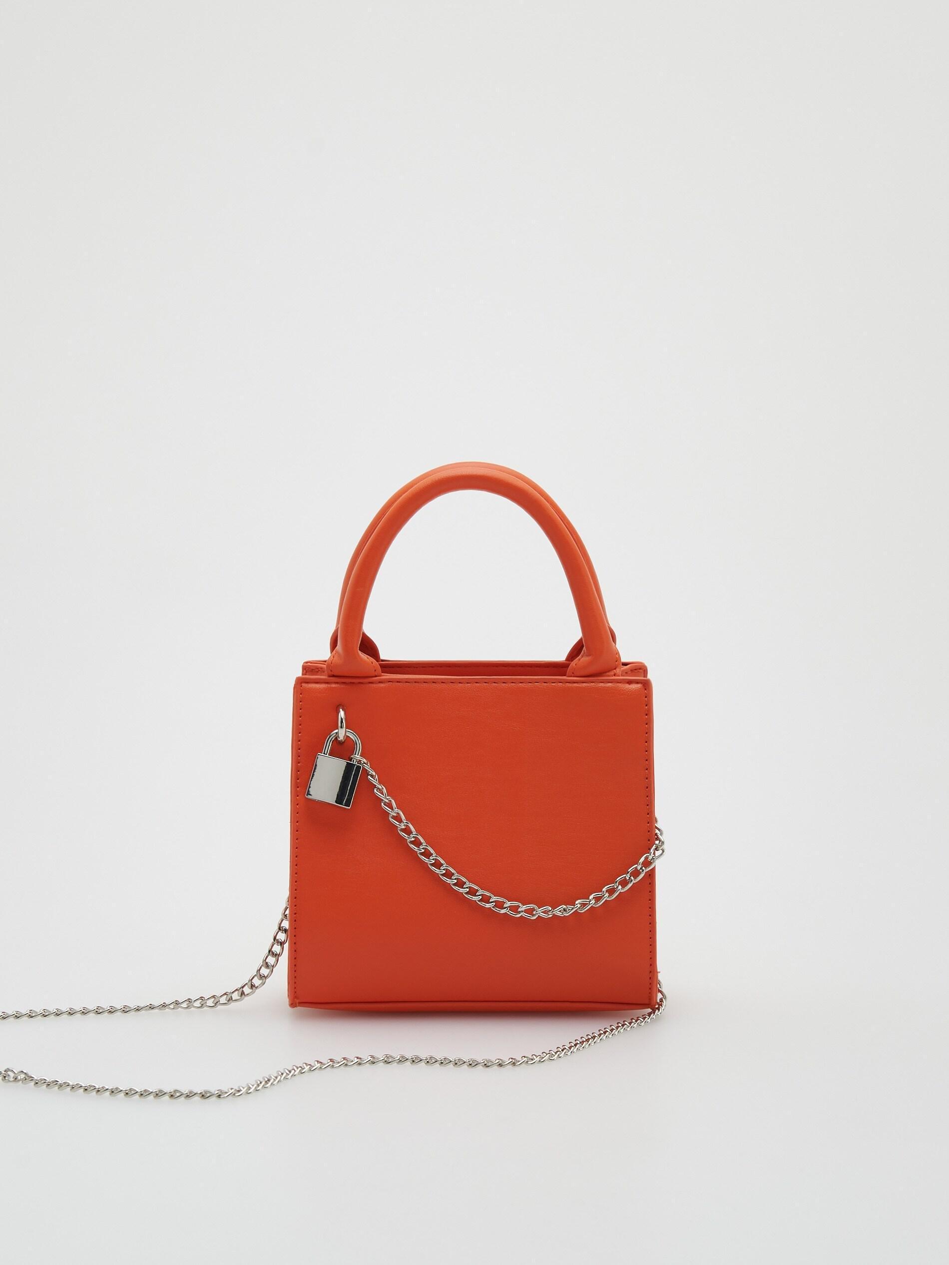 LADIES` HANDBAG ORANGE, , large image number 1