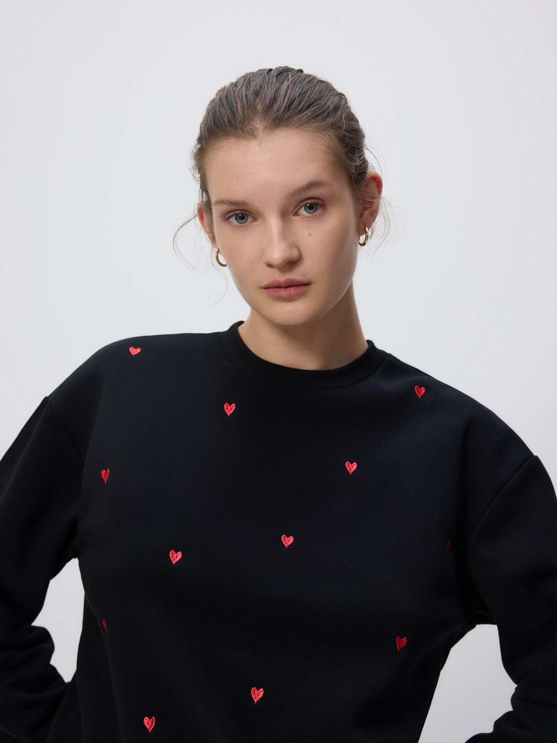 Multicolour Hoodie With Fine Embroidery, Multicolor, large image number 1