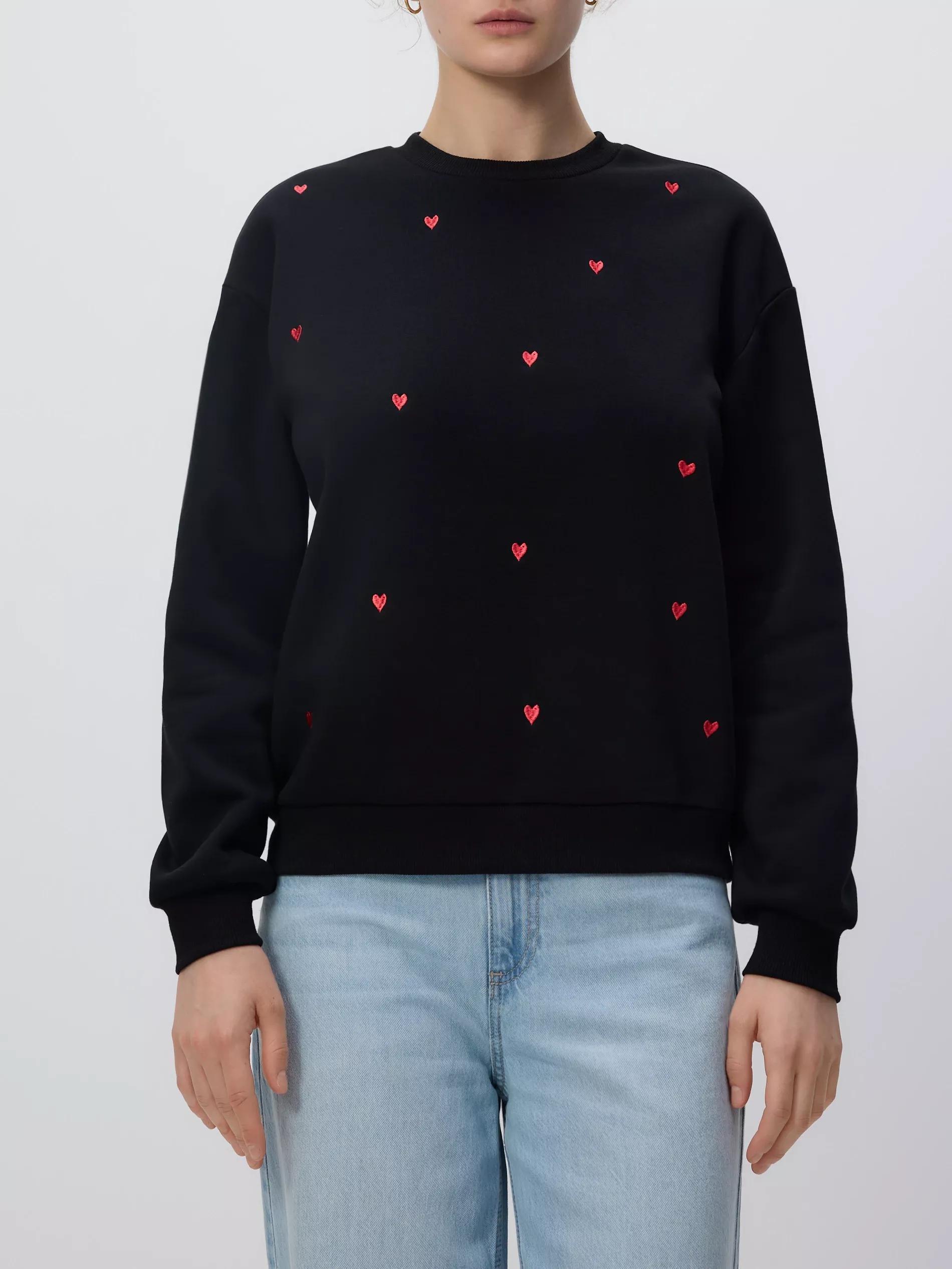 Multicolour Hoodie With Fine Embroidery, , large image number 2