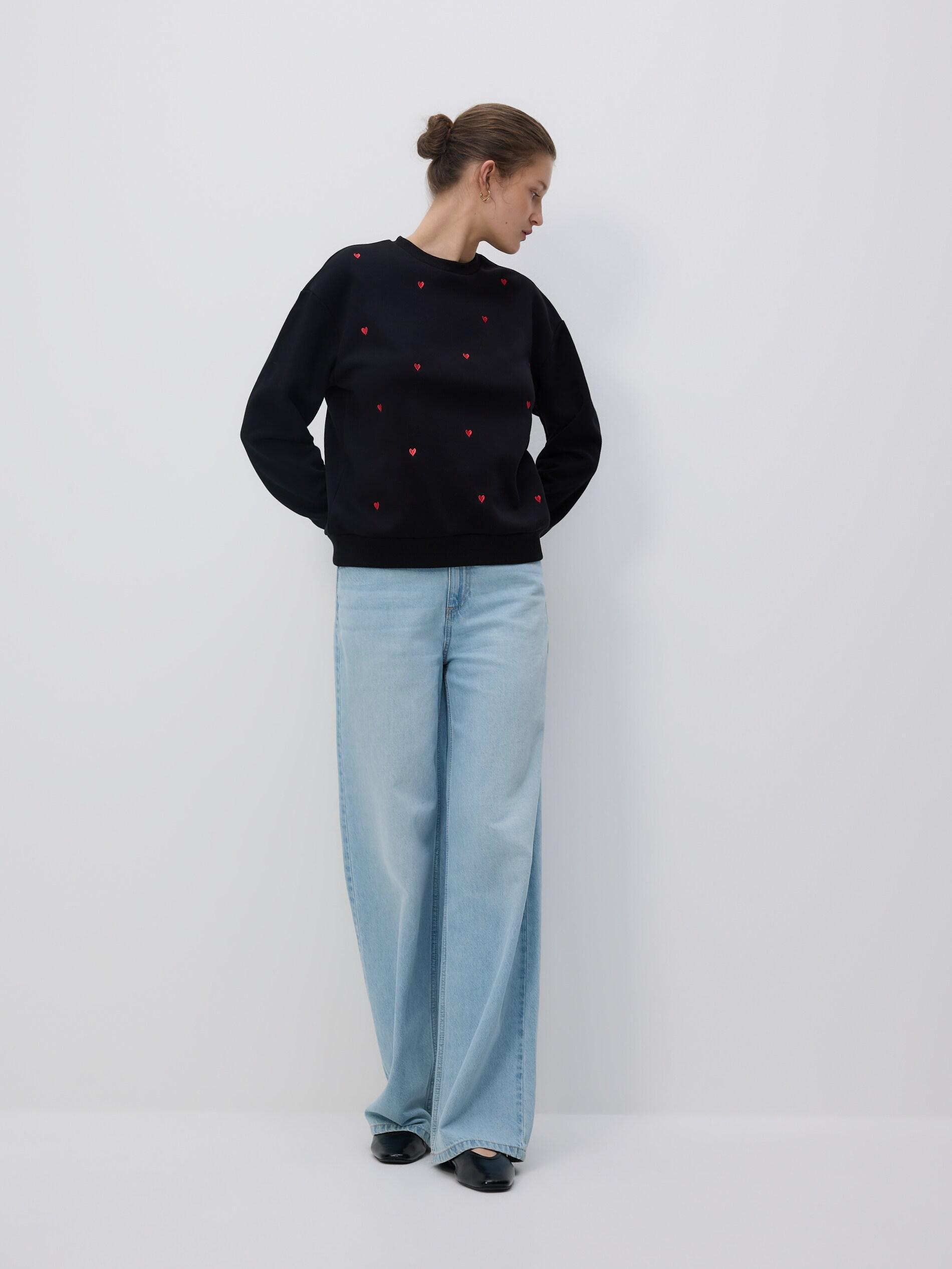 Multicolour Hoodie With Fine Embroidery, Multicolor, large image number 3