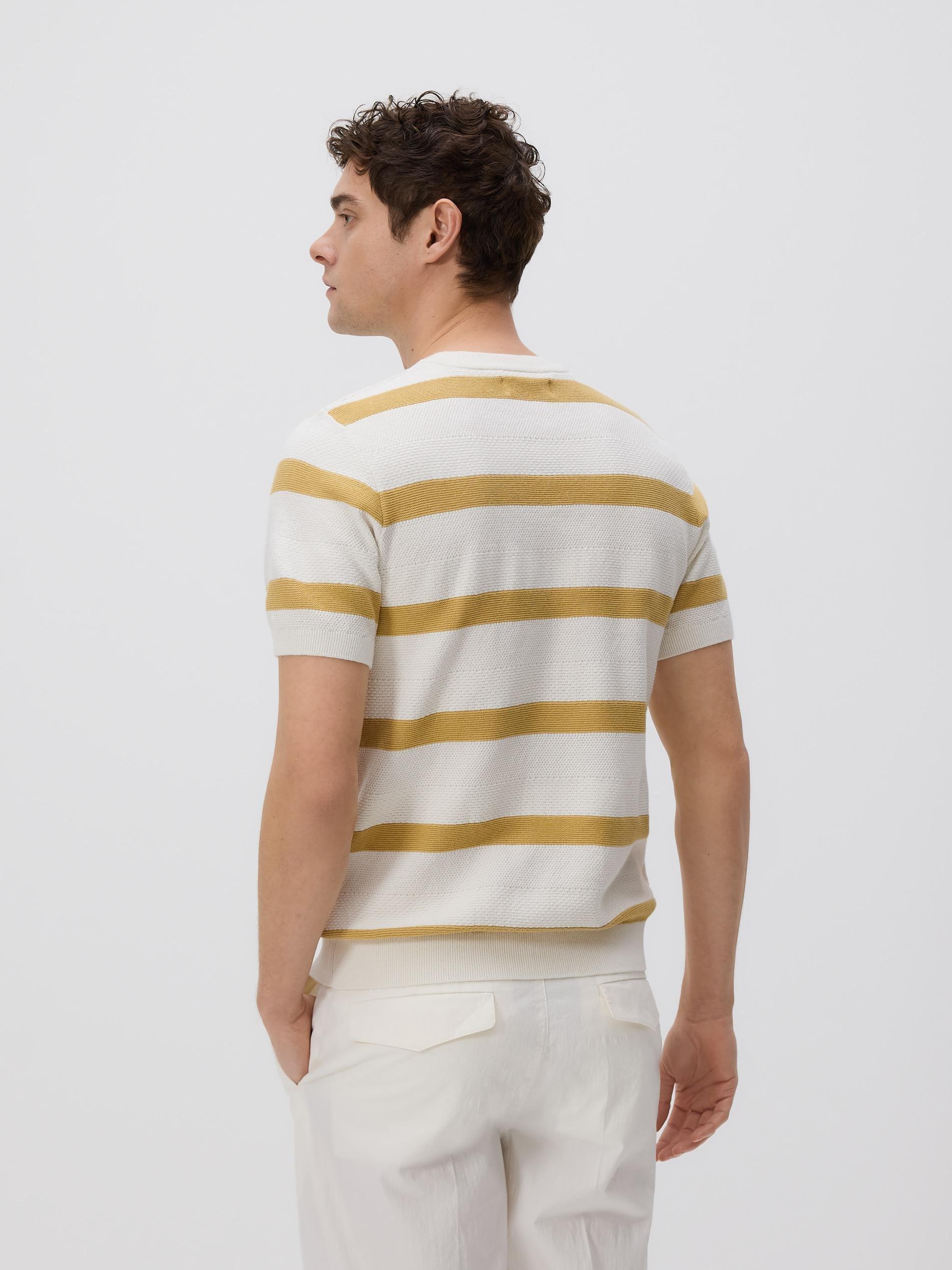 Multicolour Short Sleeve Cotton Jumper, Multicolor, large image number 2