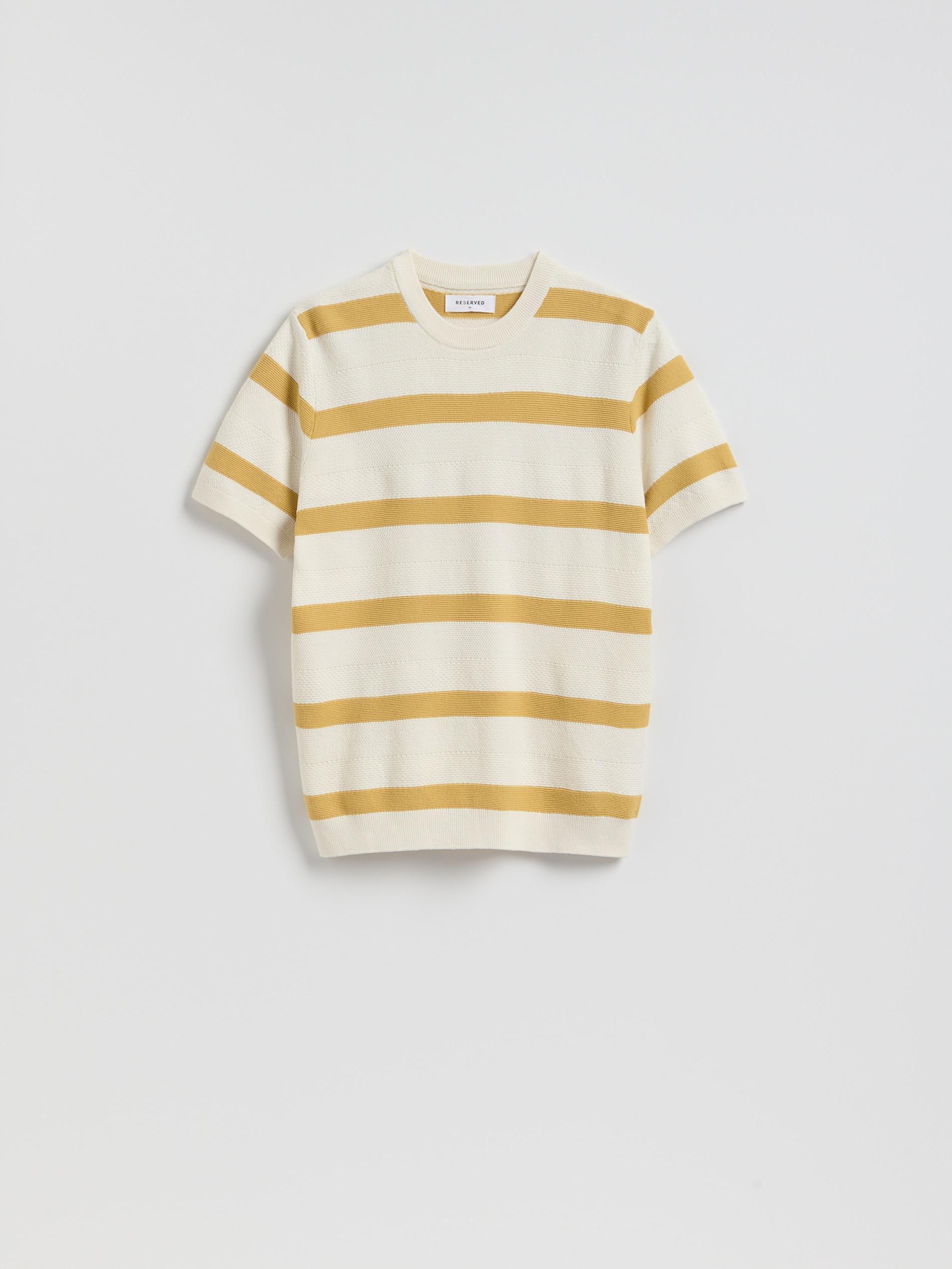 Multicolour Short Sleeve Cotton Jumper, Multicolor, large image number 3