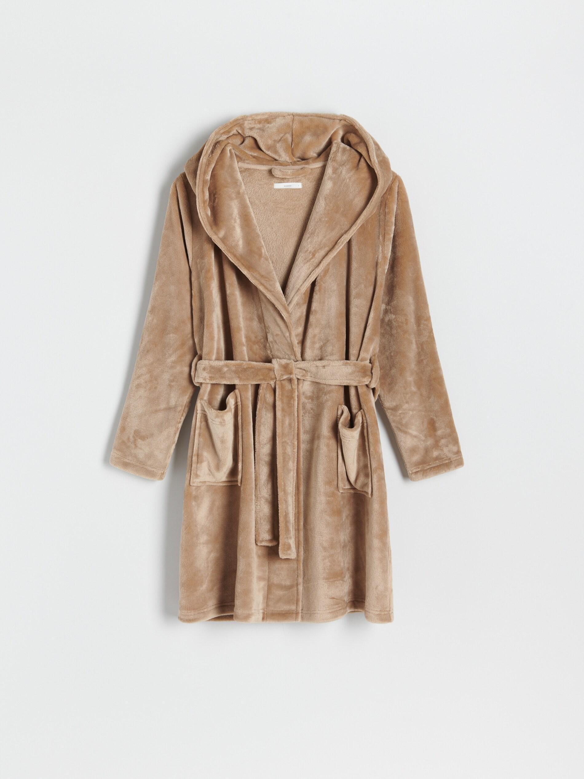Brown Soft Dressing Gown With Ears, , large image number 5