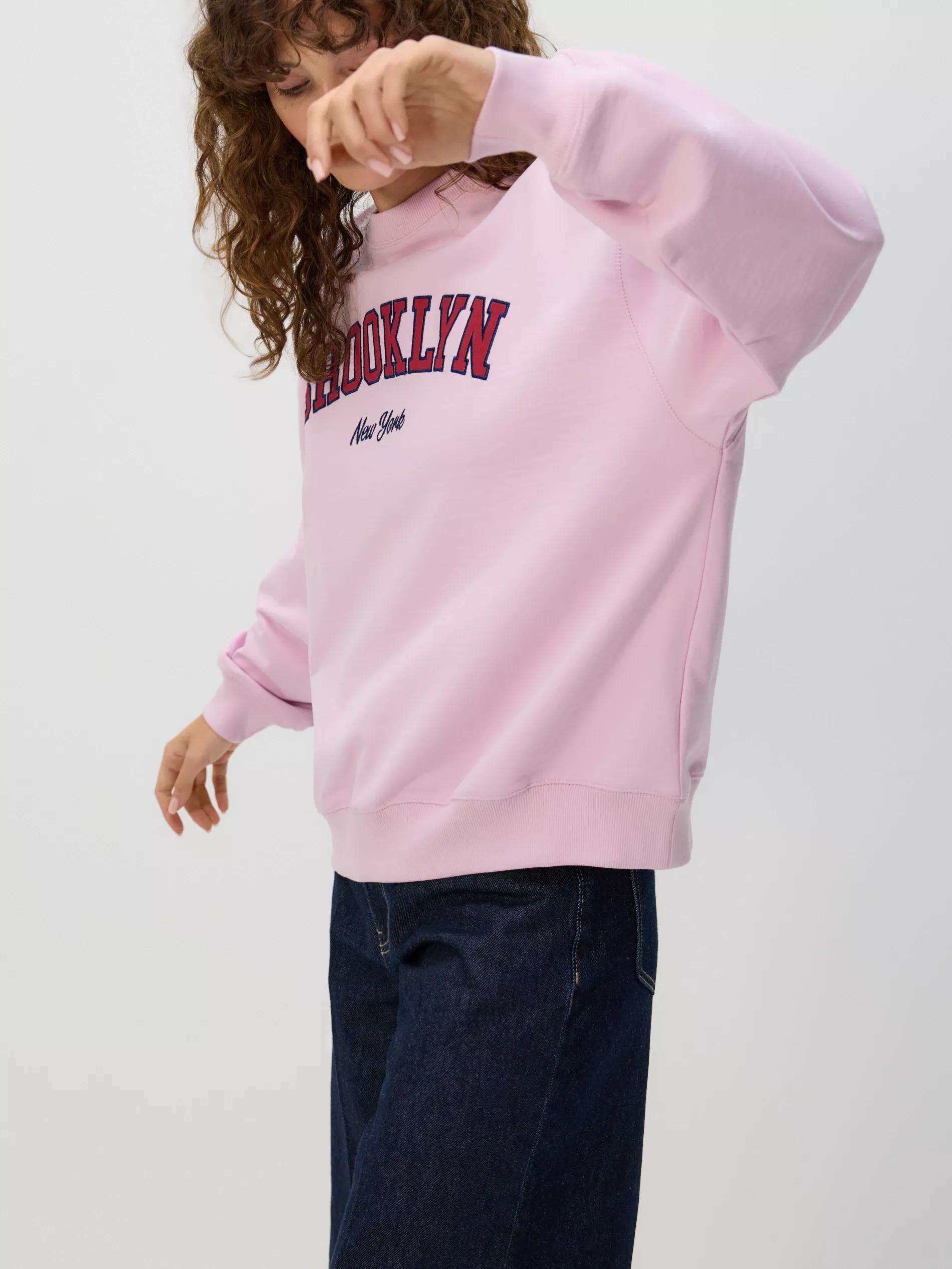 PINK Printed sweatshirt, , large image number 2