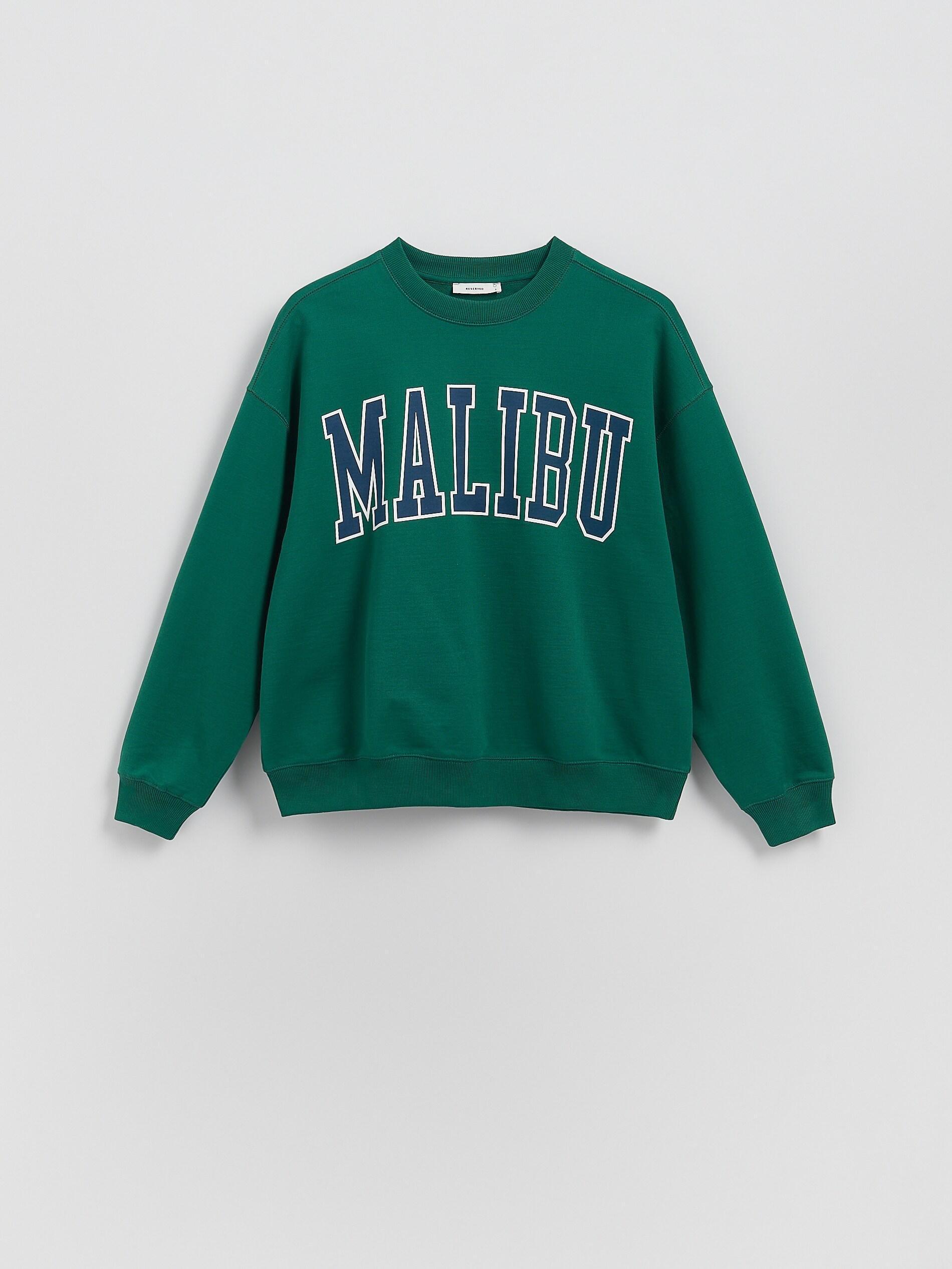 GREEN Printed sweatshirt, Green, large image number 4