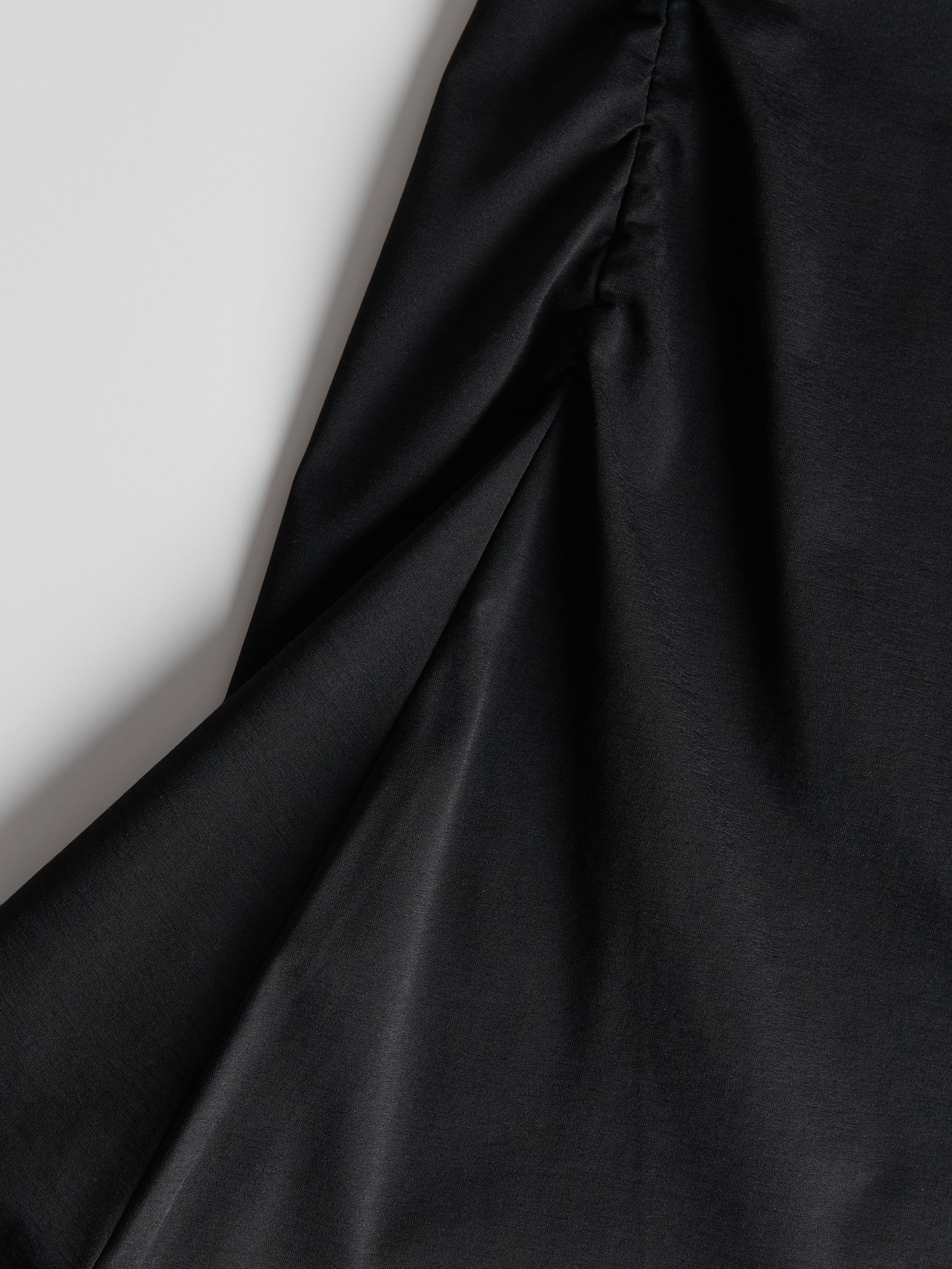 Black Open Shouldered Top, , large image number 4
