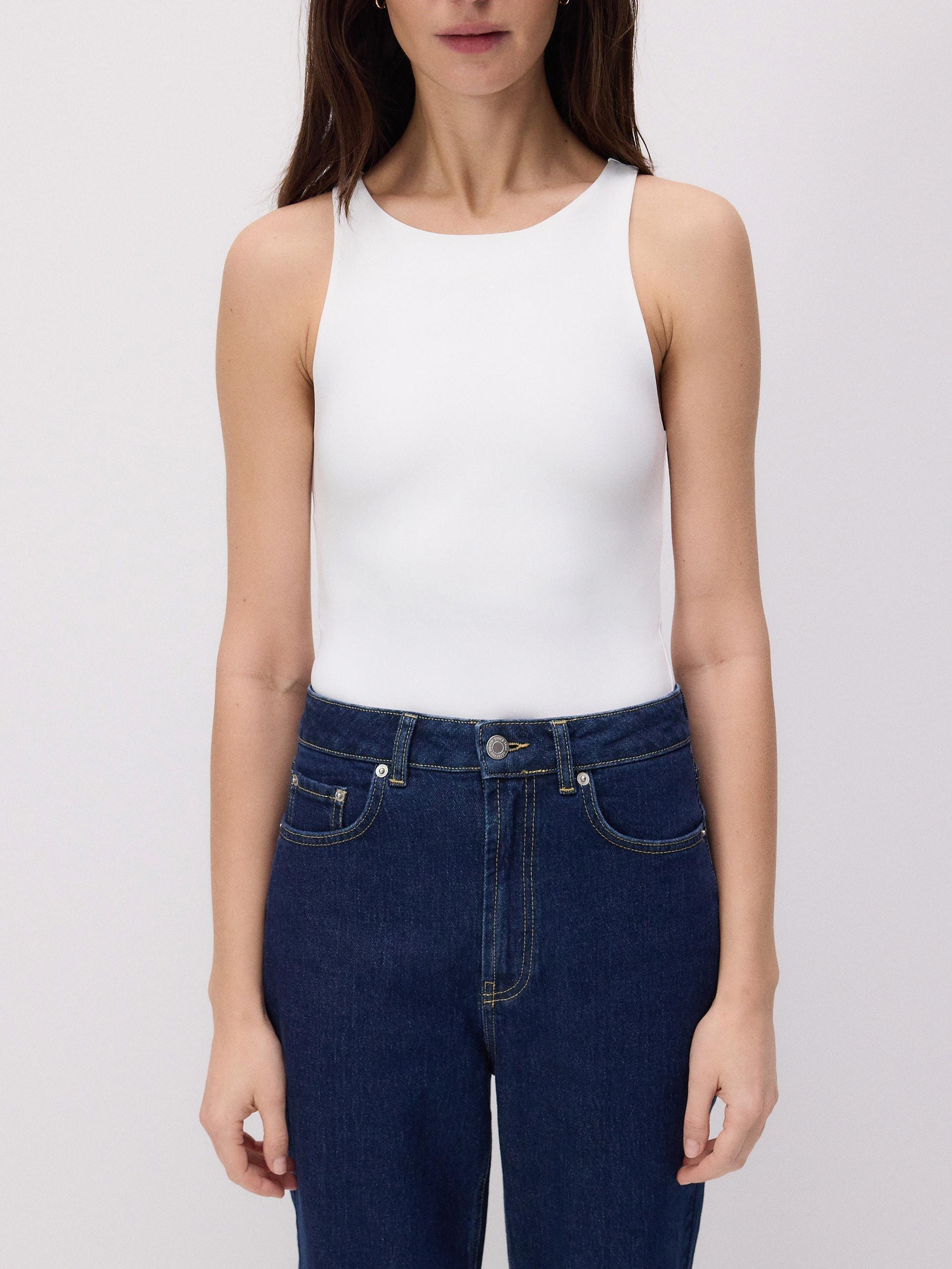 White Snaped Top, , large image number 4