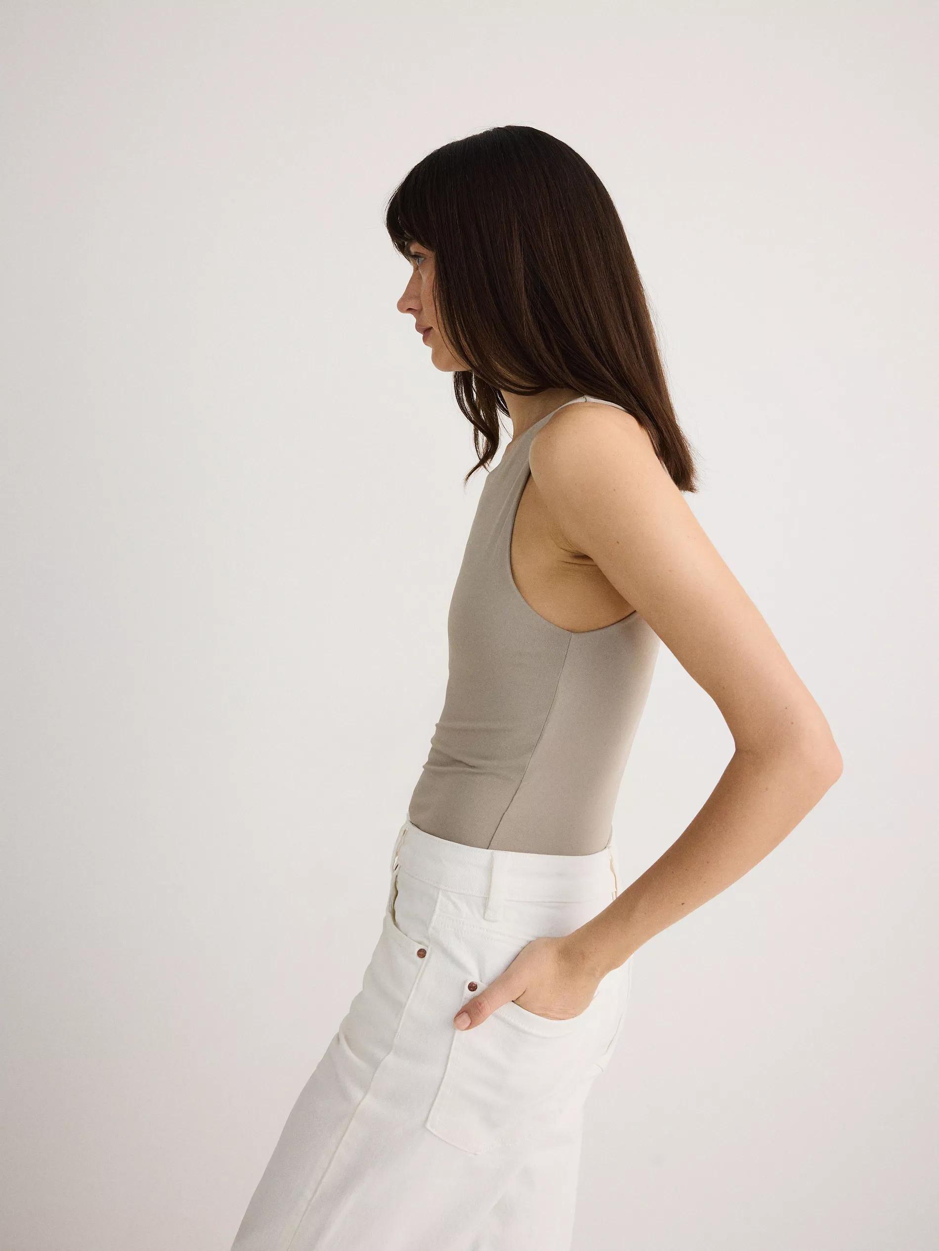 Beige Snaped Top, , large image number 11