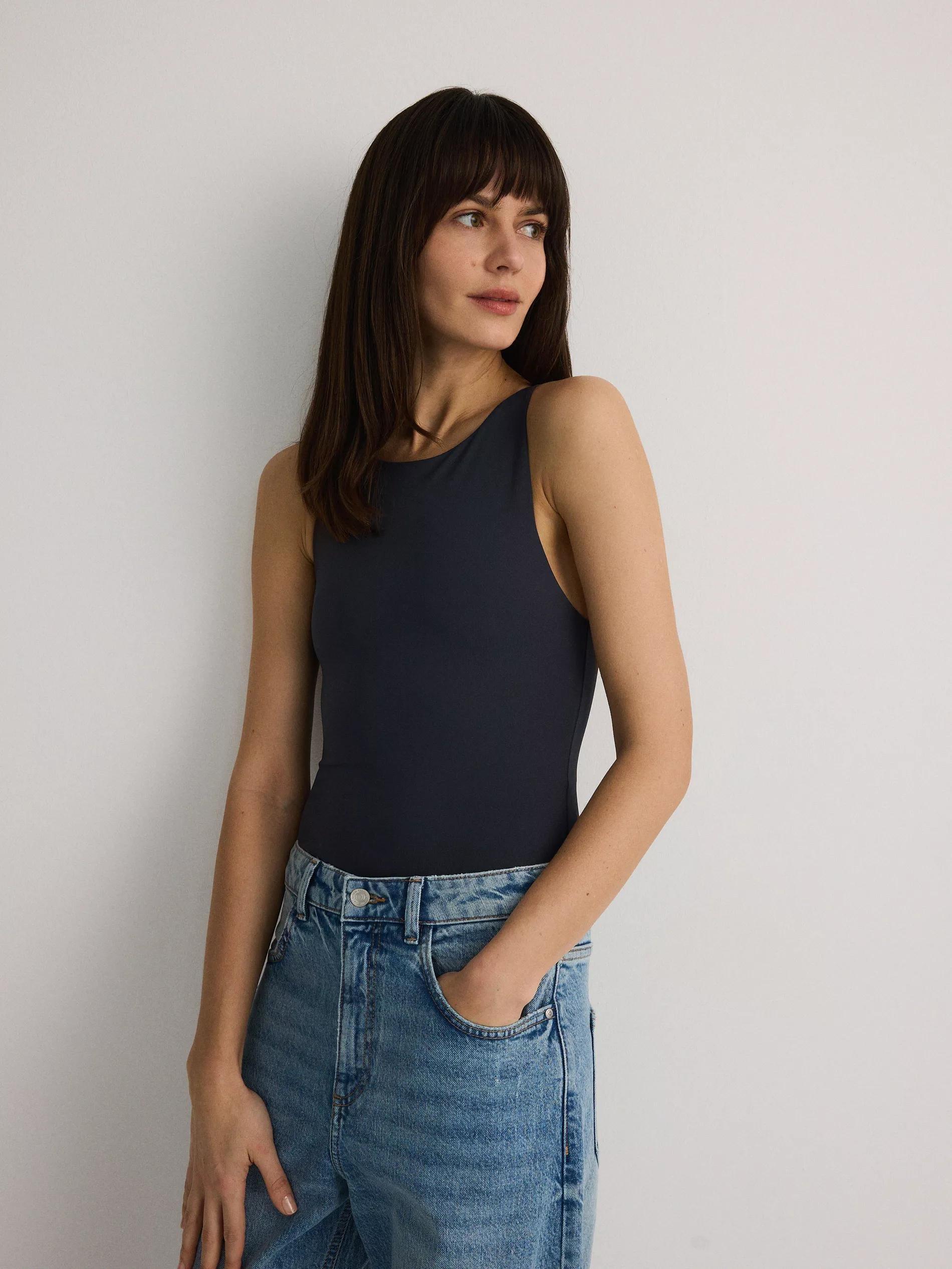 Blue Snaped Top, , large image number 2