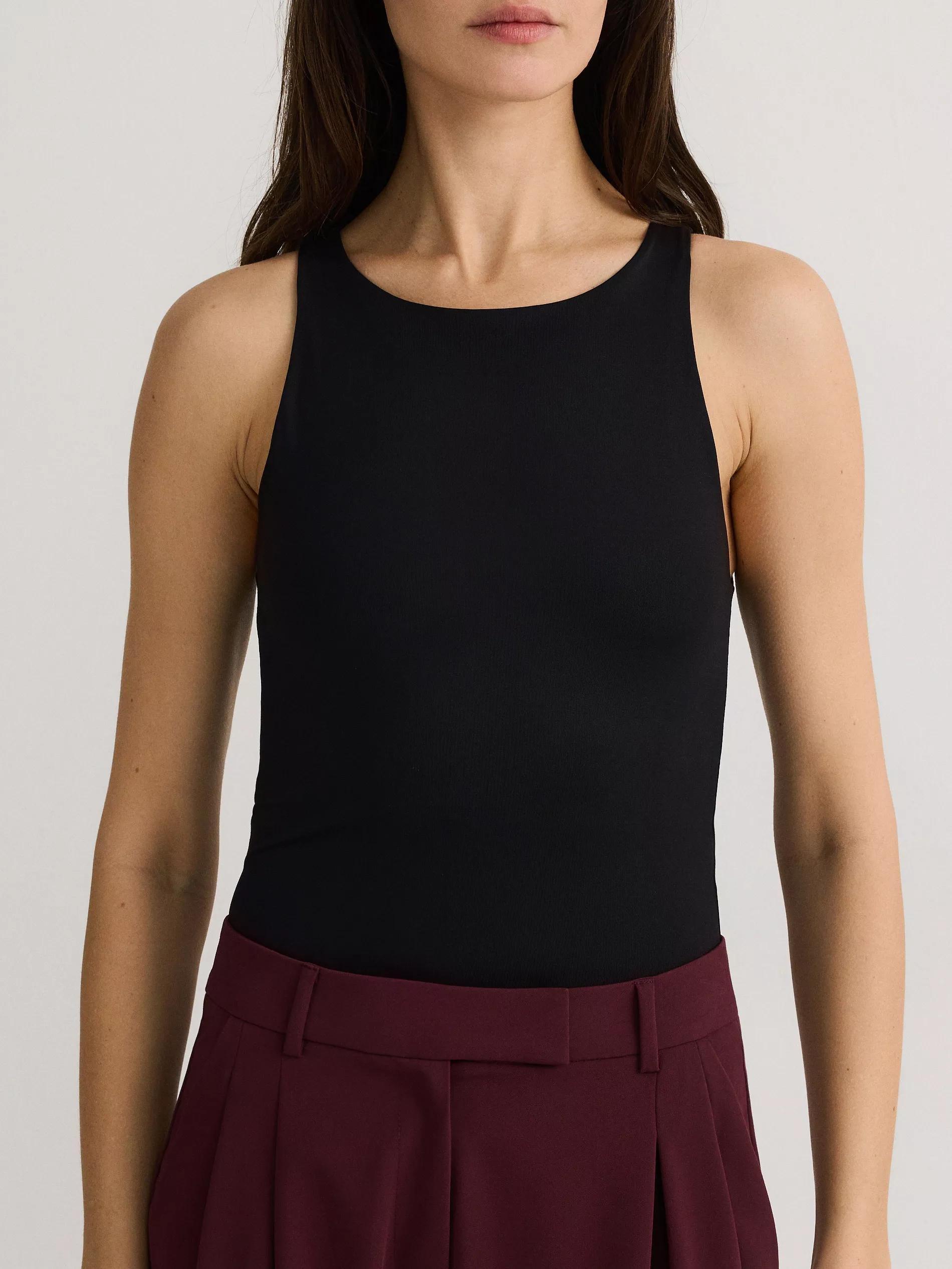 Black Snaped Top, , large image number 0