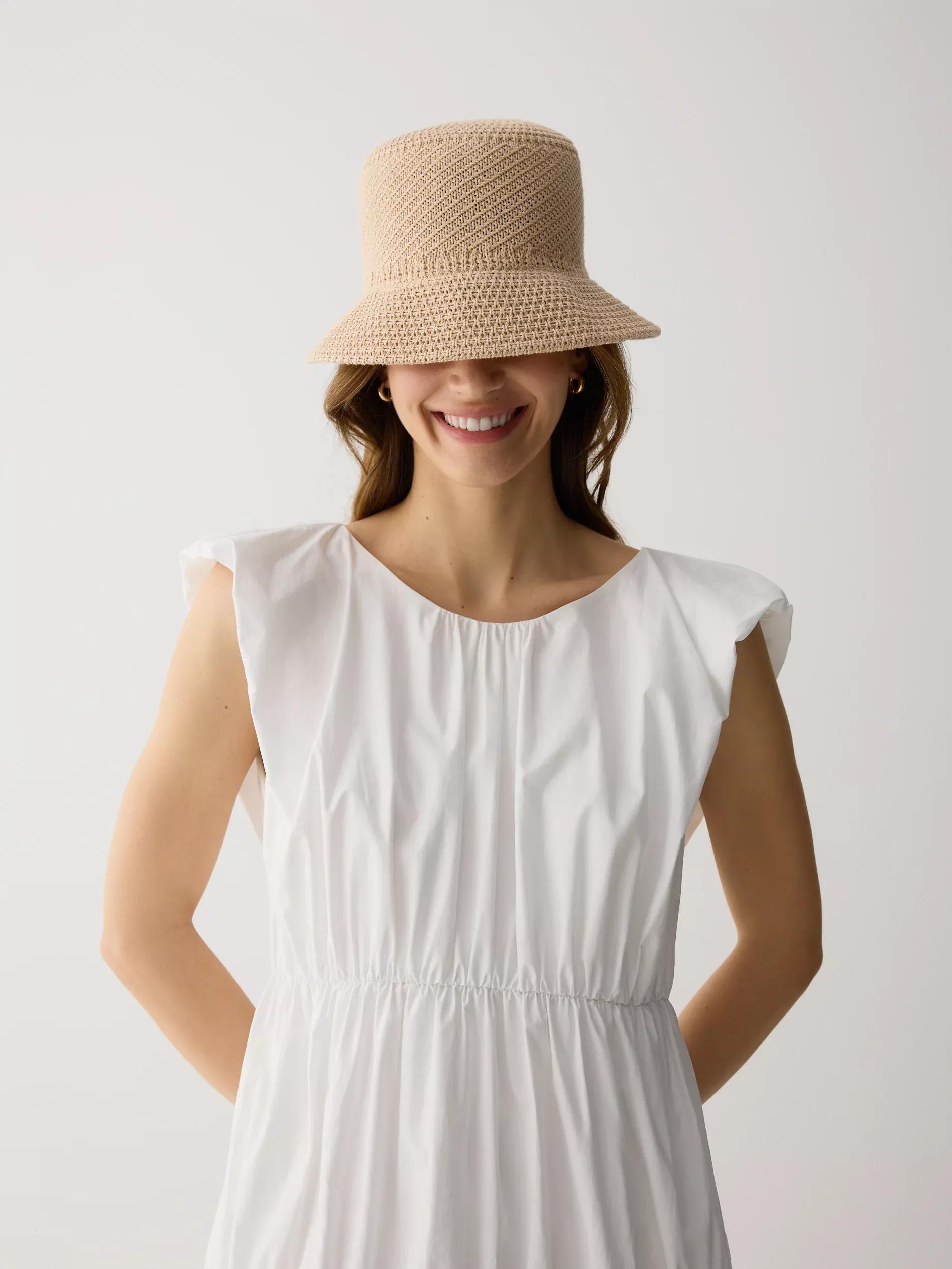 Cream Bucket Hat, , large image number 2
