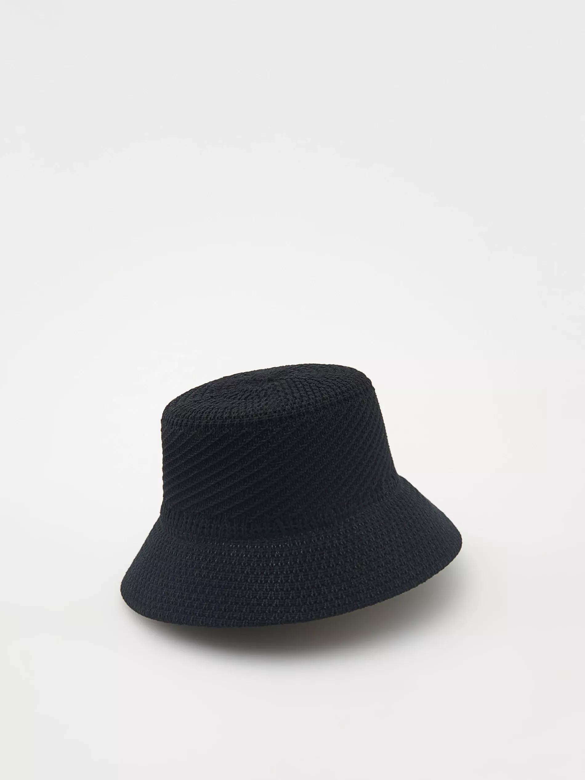 Black Bucket Hat, Black, large image number 2