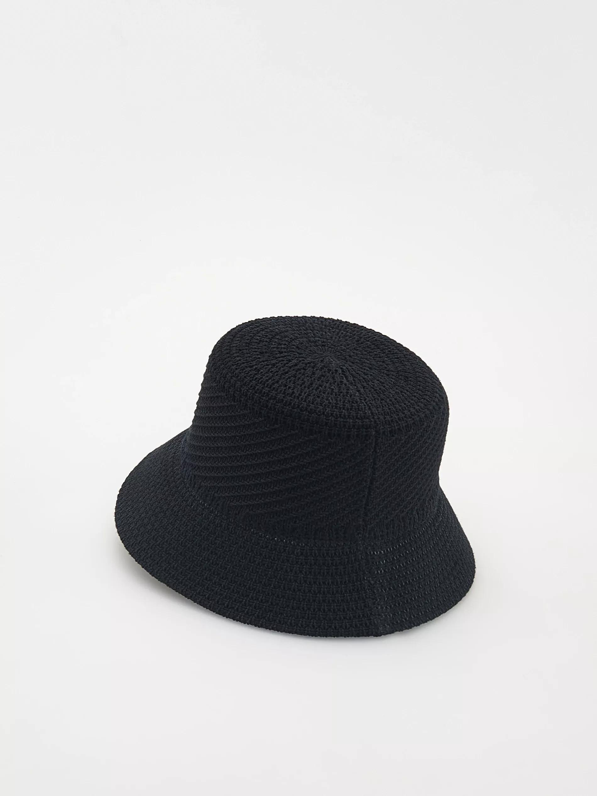Black Bucket Hat, Black, large image number 3