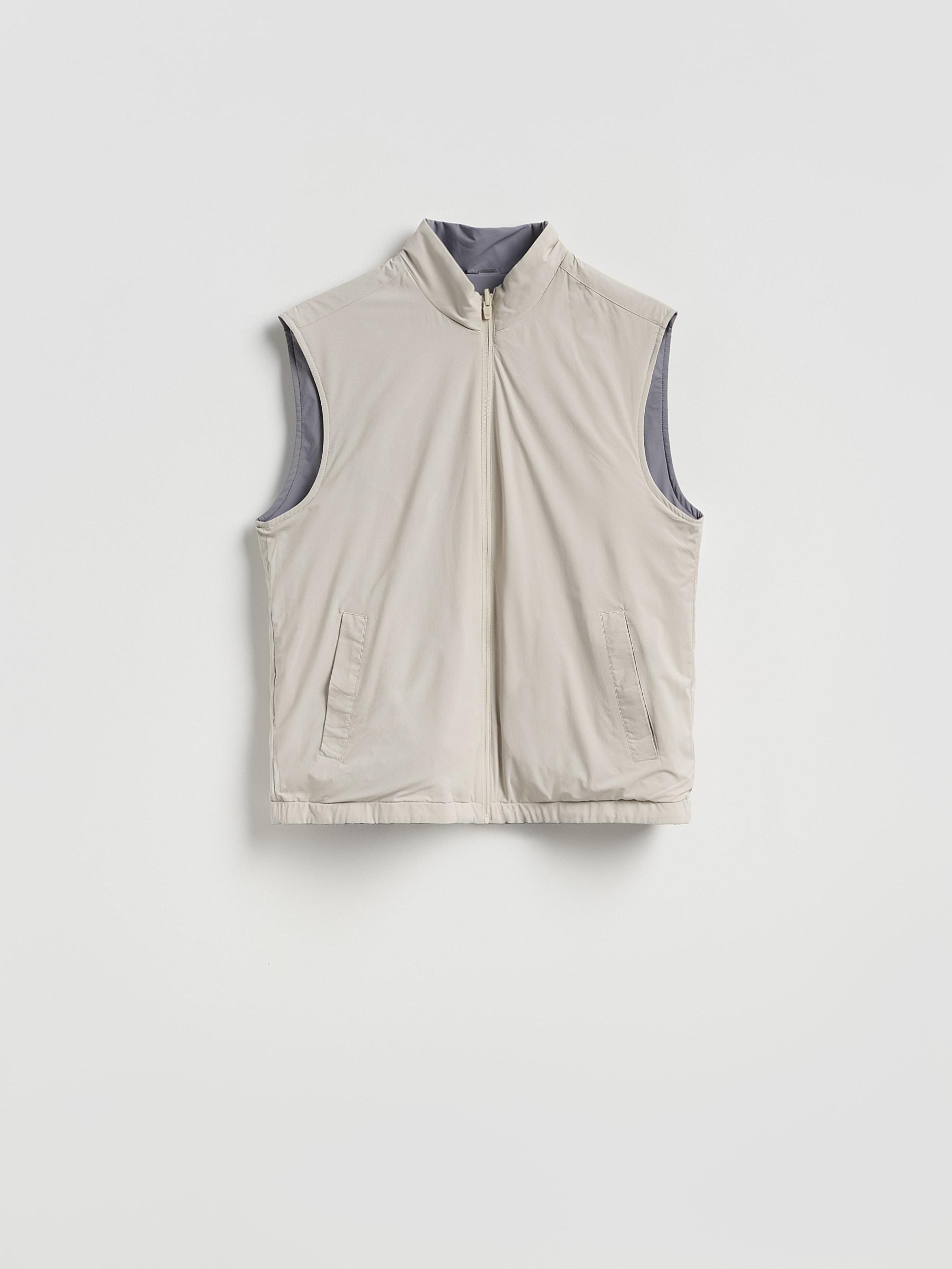Navy Reversible Vest, Blue, medium