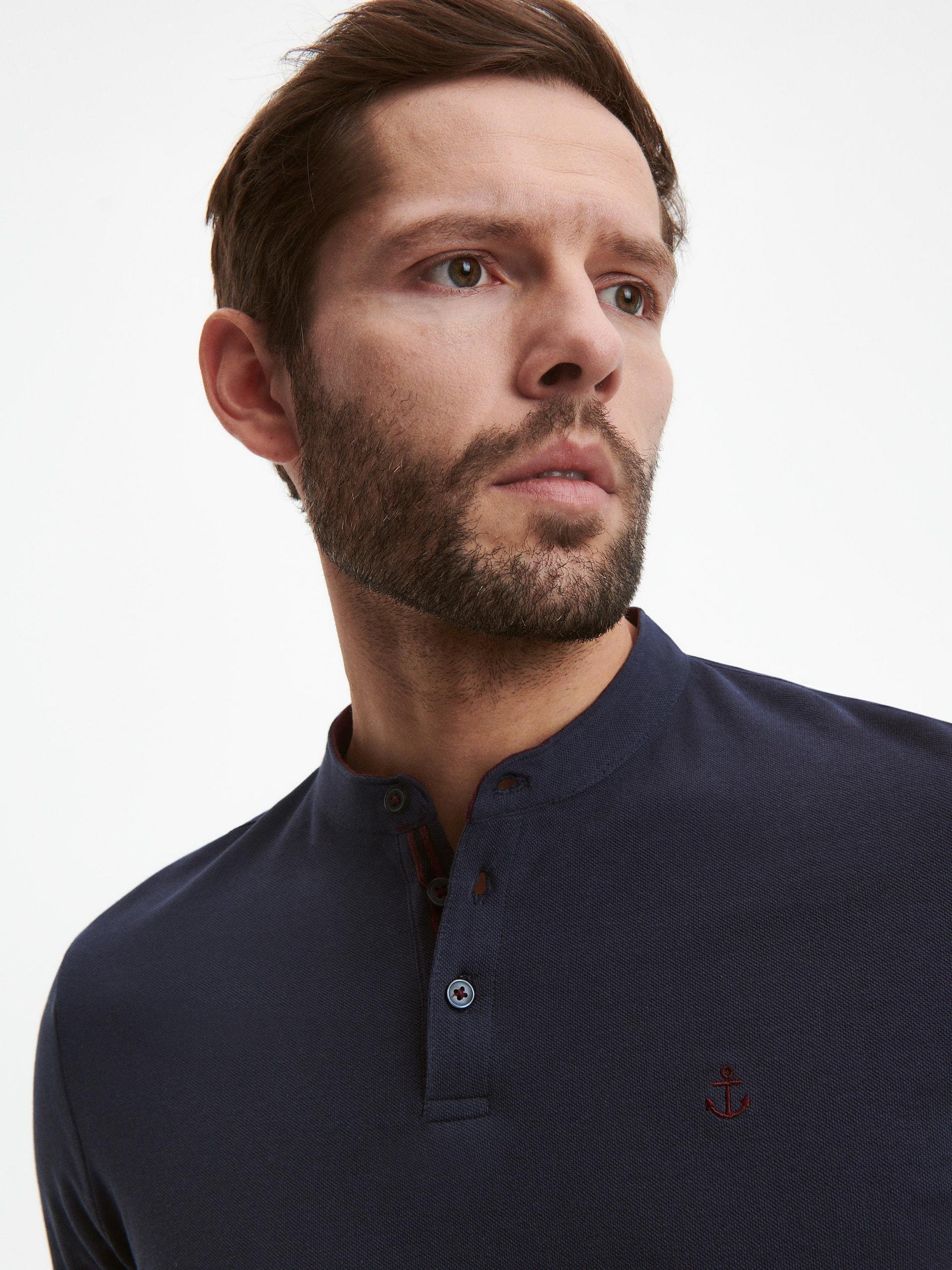 Navy Regular Fit Polo Shirt, , large image number 3