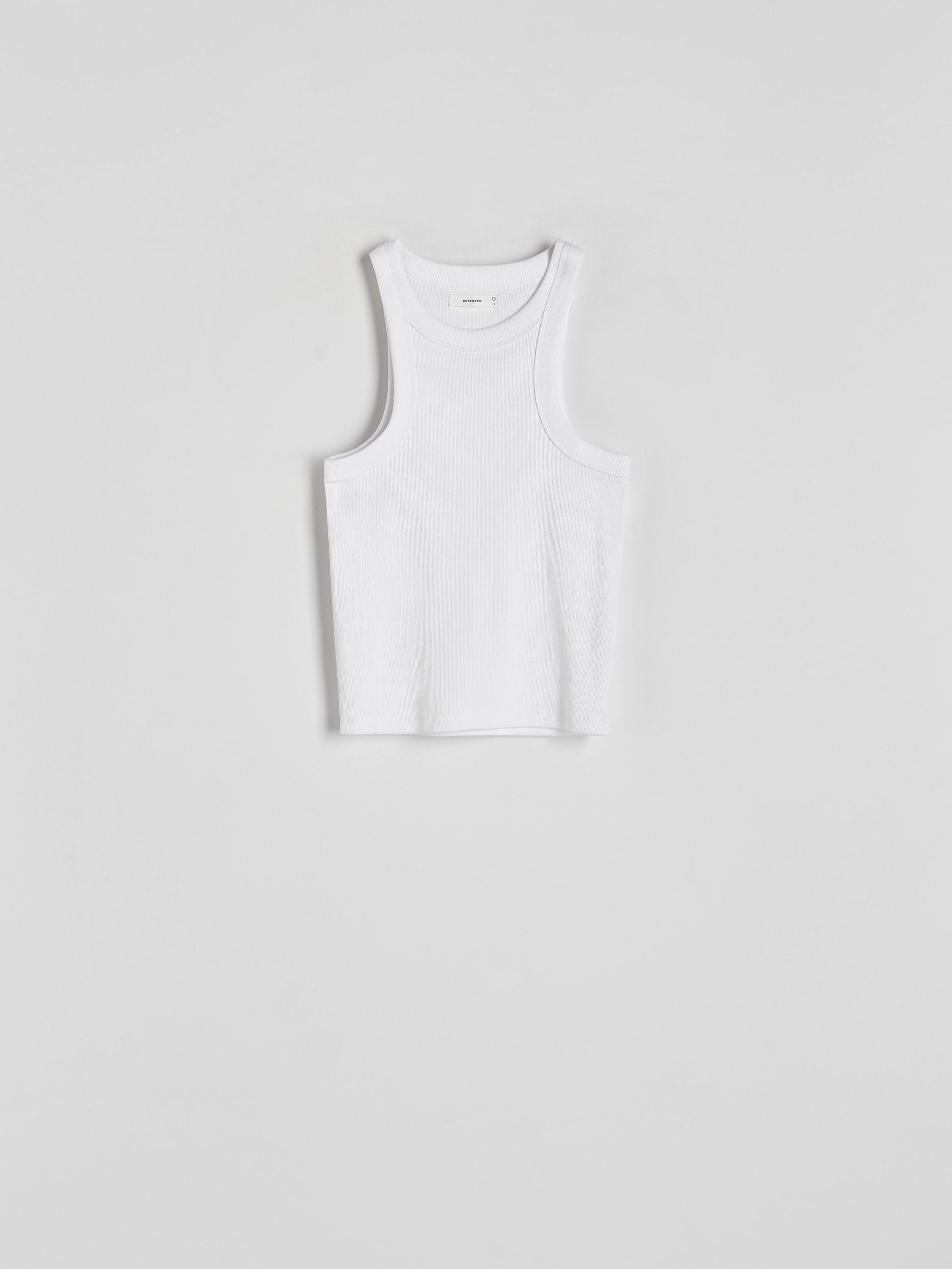 White Cotton Top, , large image number 14