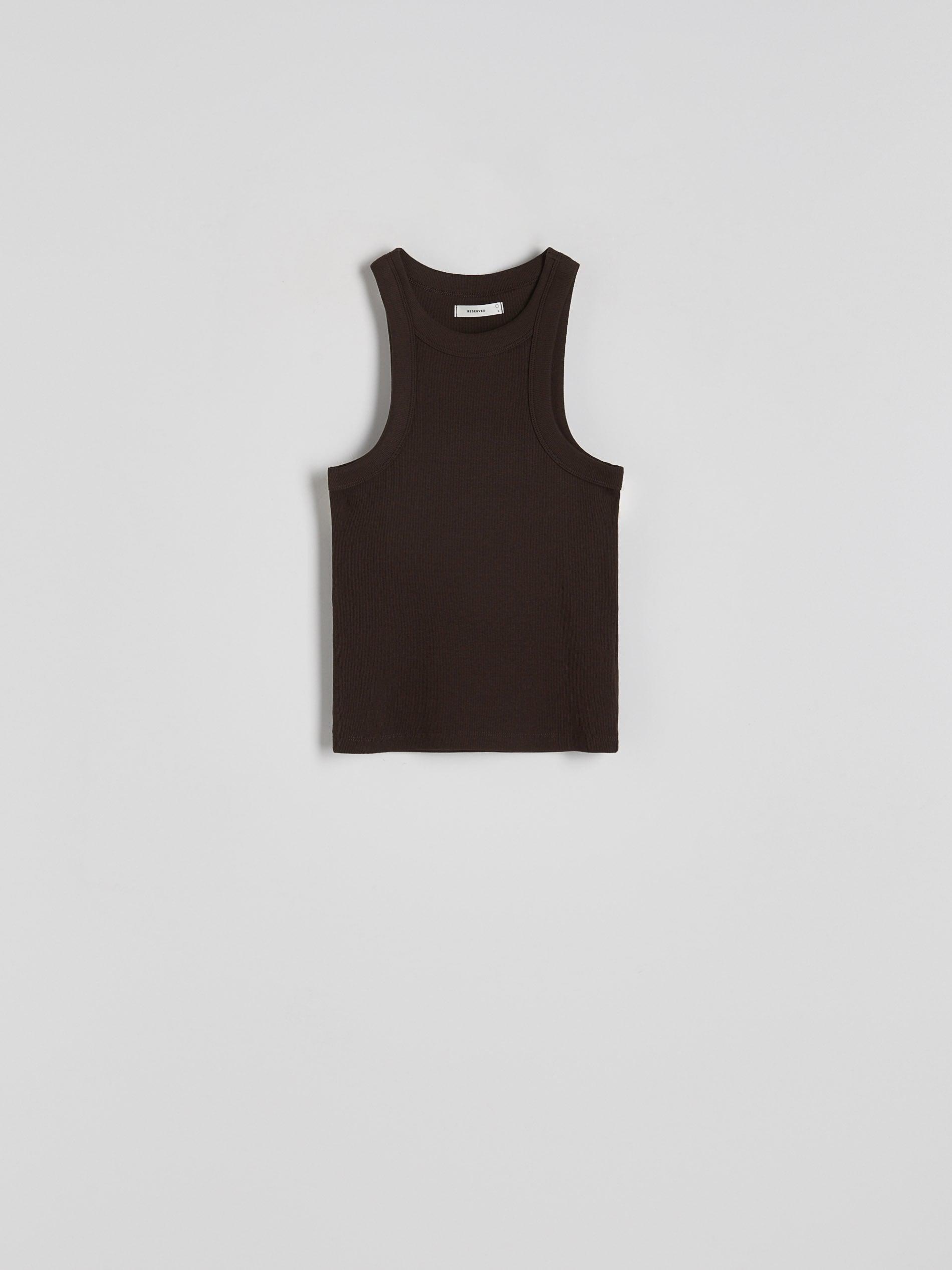 Brown Cotton Top, , large image number 4