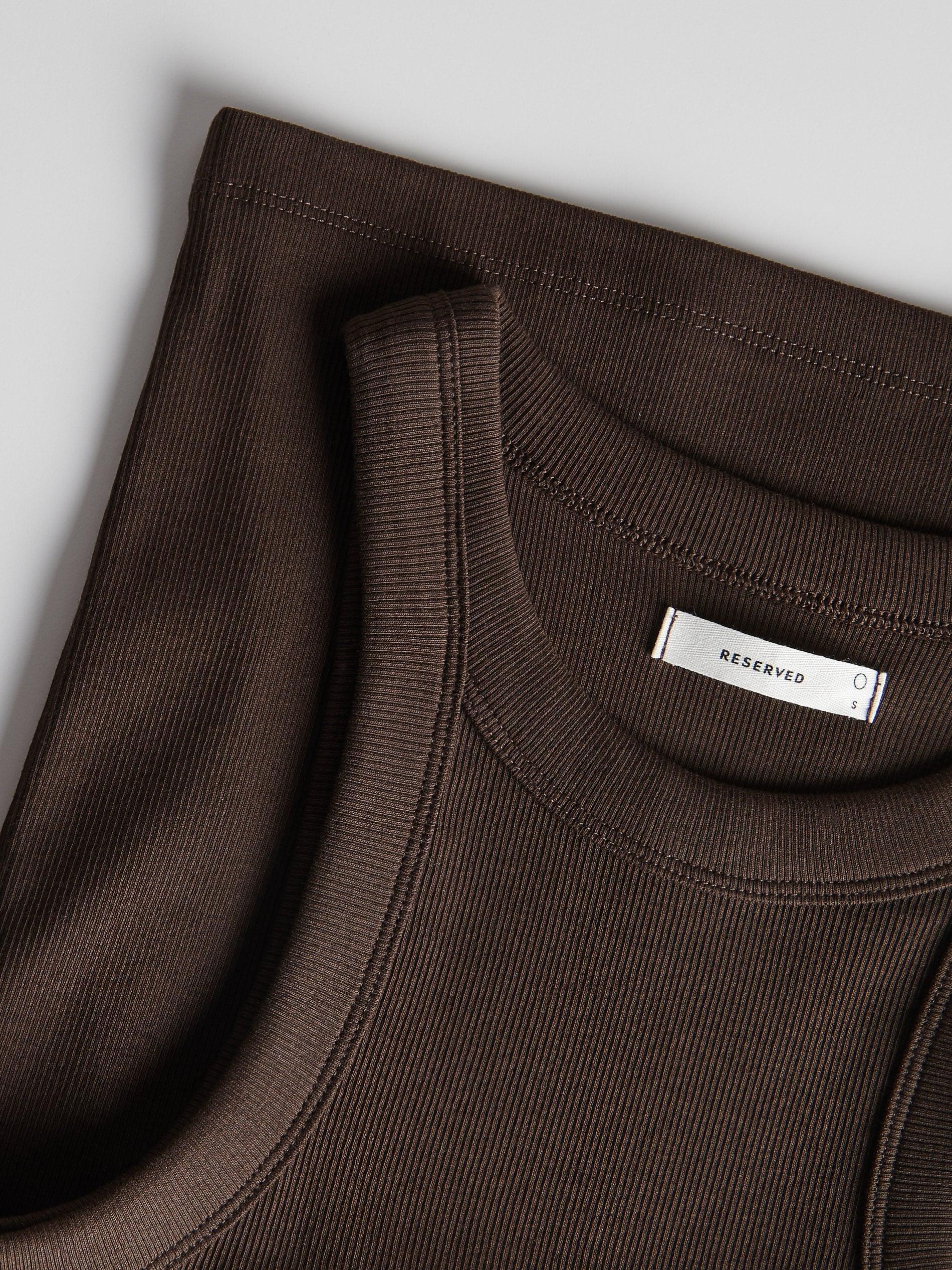 Brown Cotton Top, , large image number 5