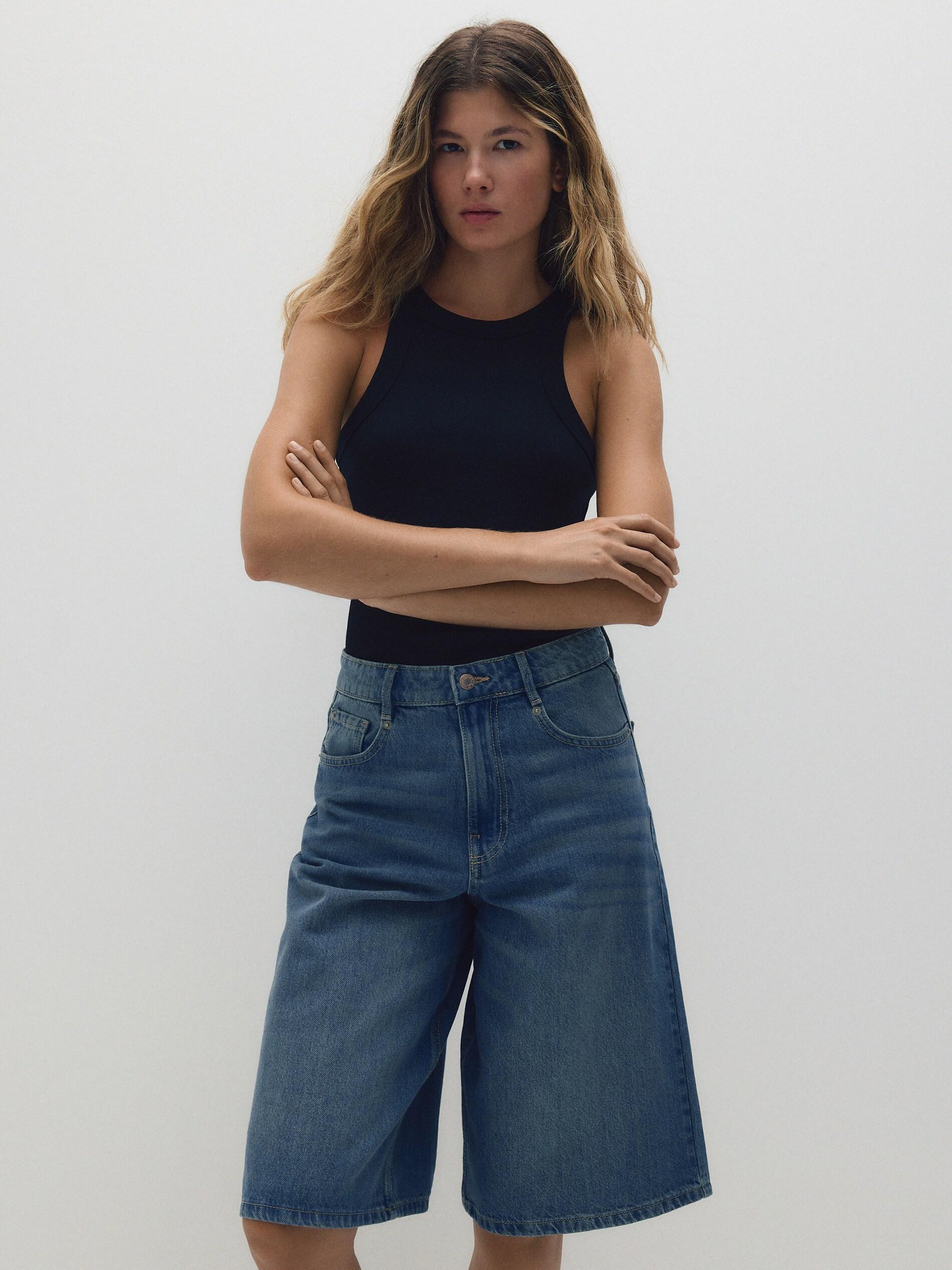 Black Cotton Top, , large image number 2