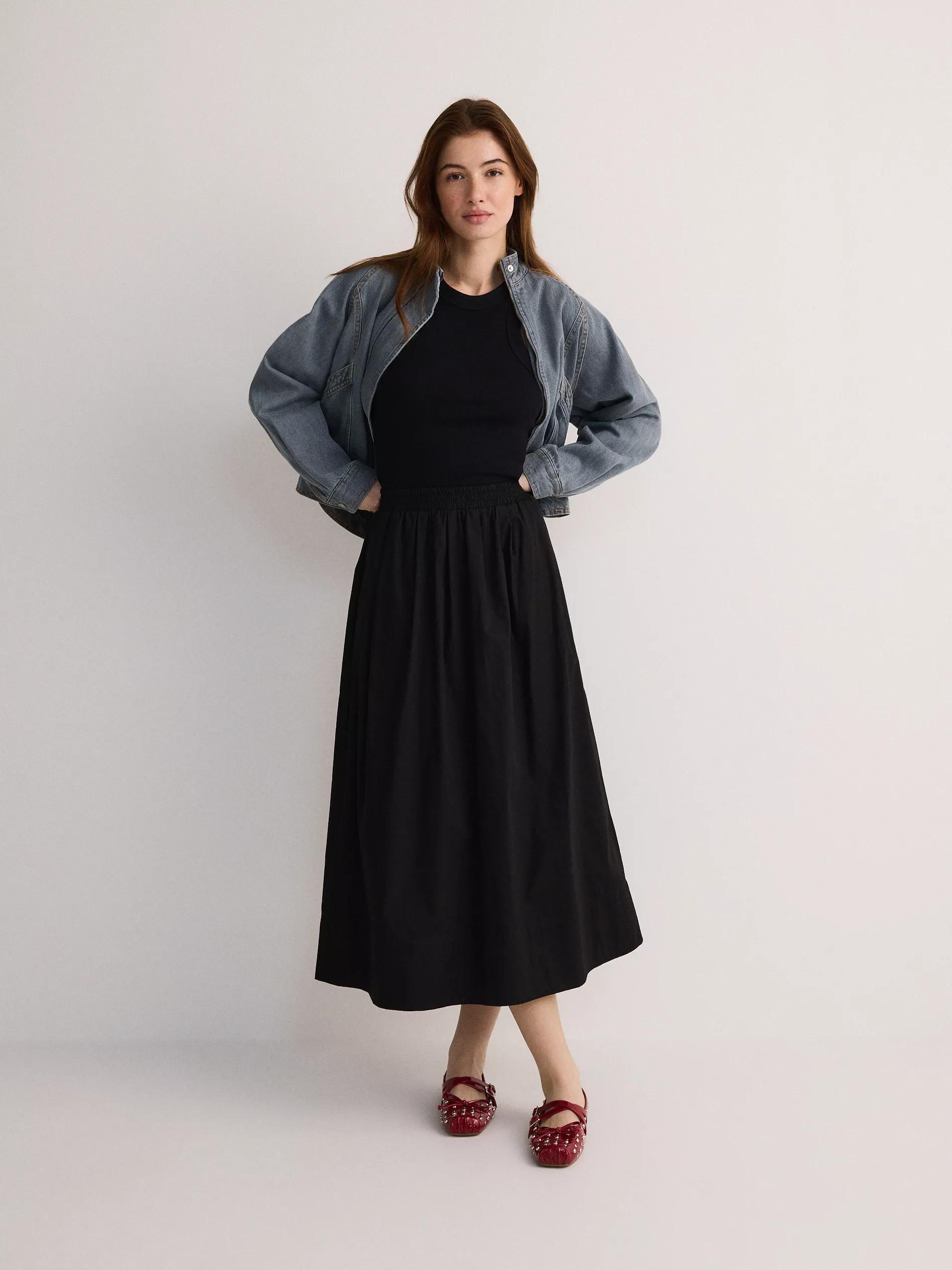 Black Cotton Top, , large image number 5